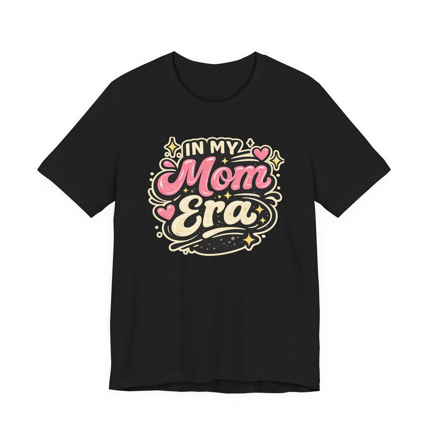 In My Mom Era Tee | Retro Pink Script Design