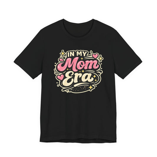 In My Mom Era Tee | Retro Pink Script Design