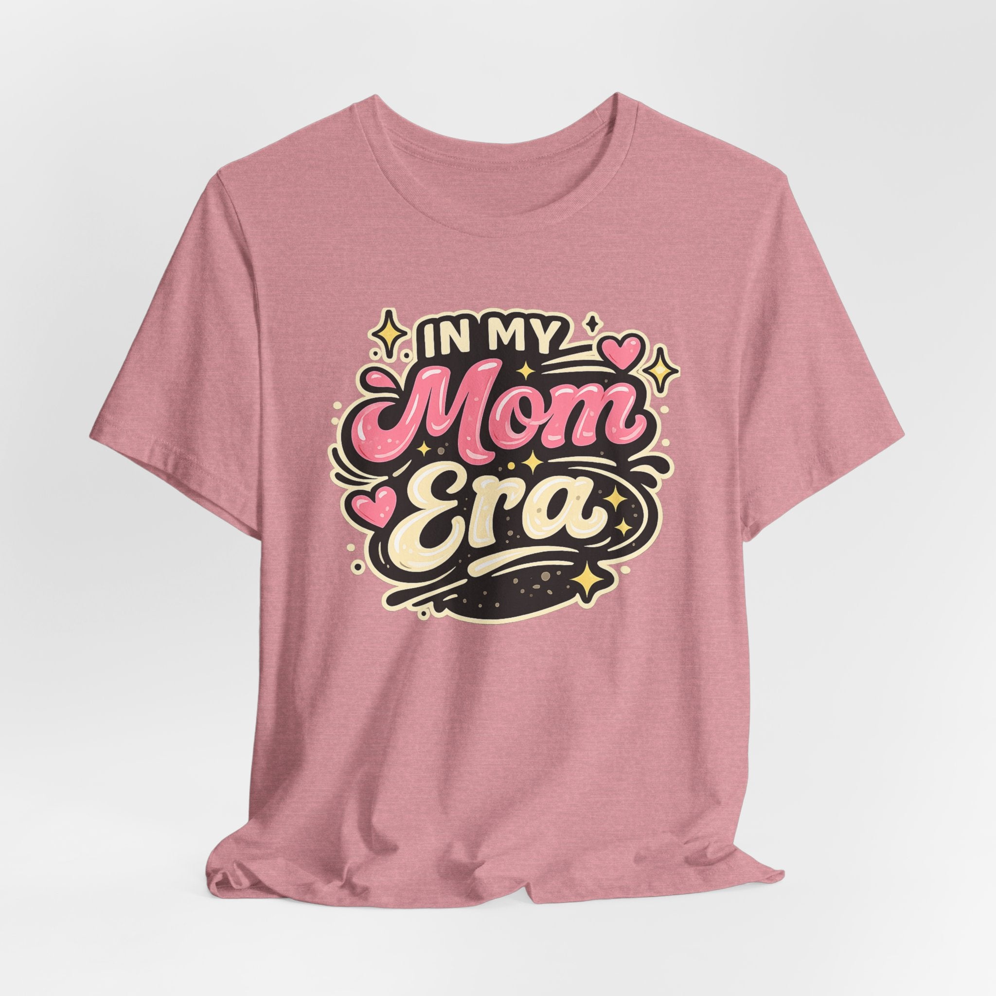 In My Mom Era Tee | Retro Pink Script Design