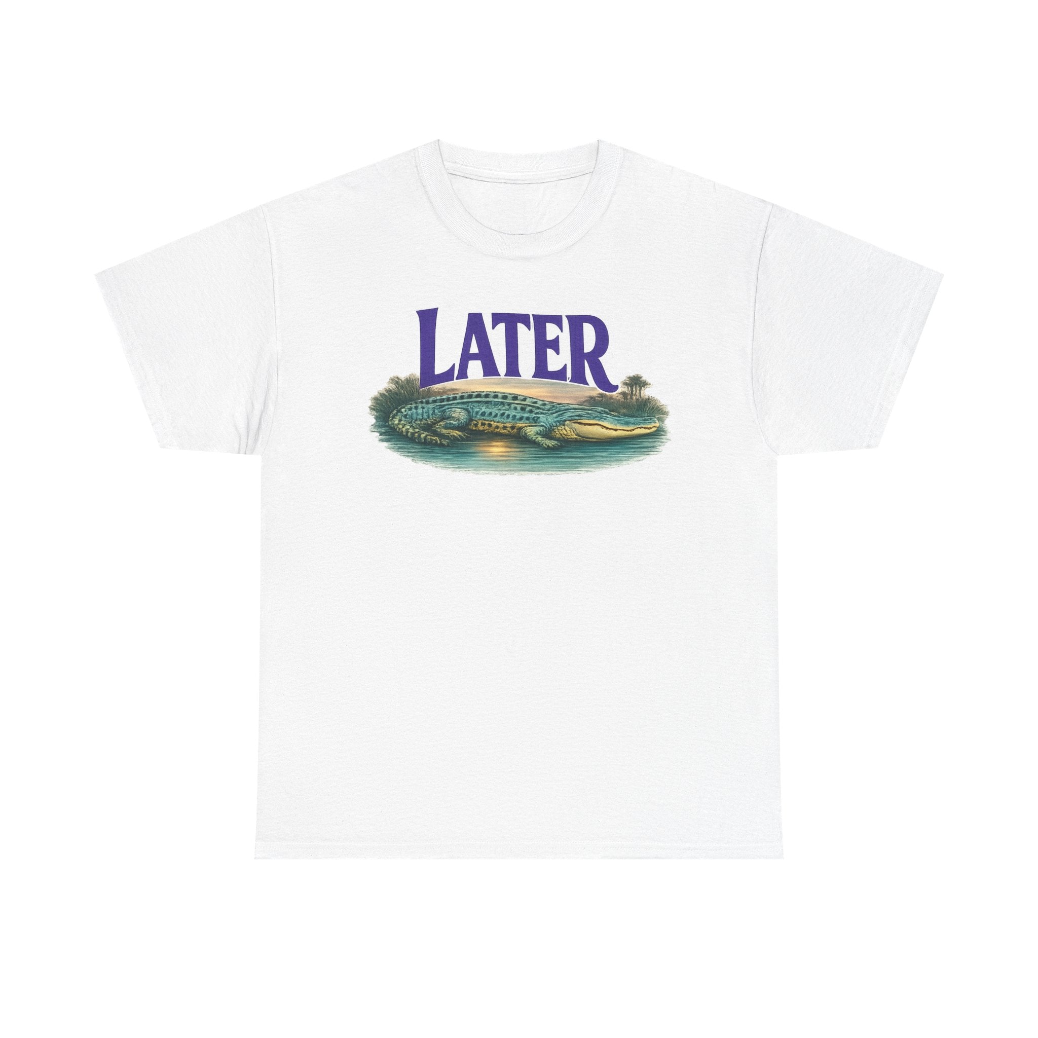 Later Alligator T-Shirt | Alligator Graphic After A While Tee