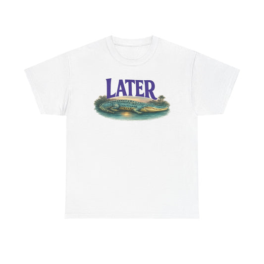Later Alligator T-Shirt | Alligator Graphic After A While Tee