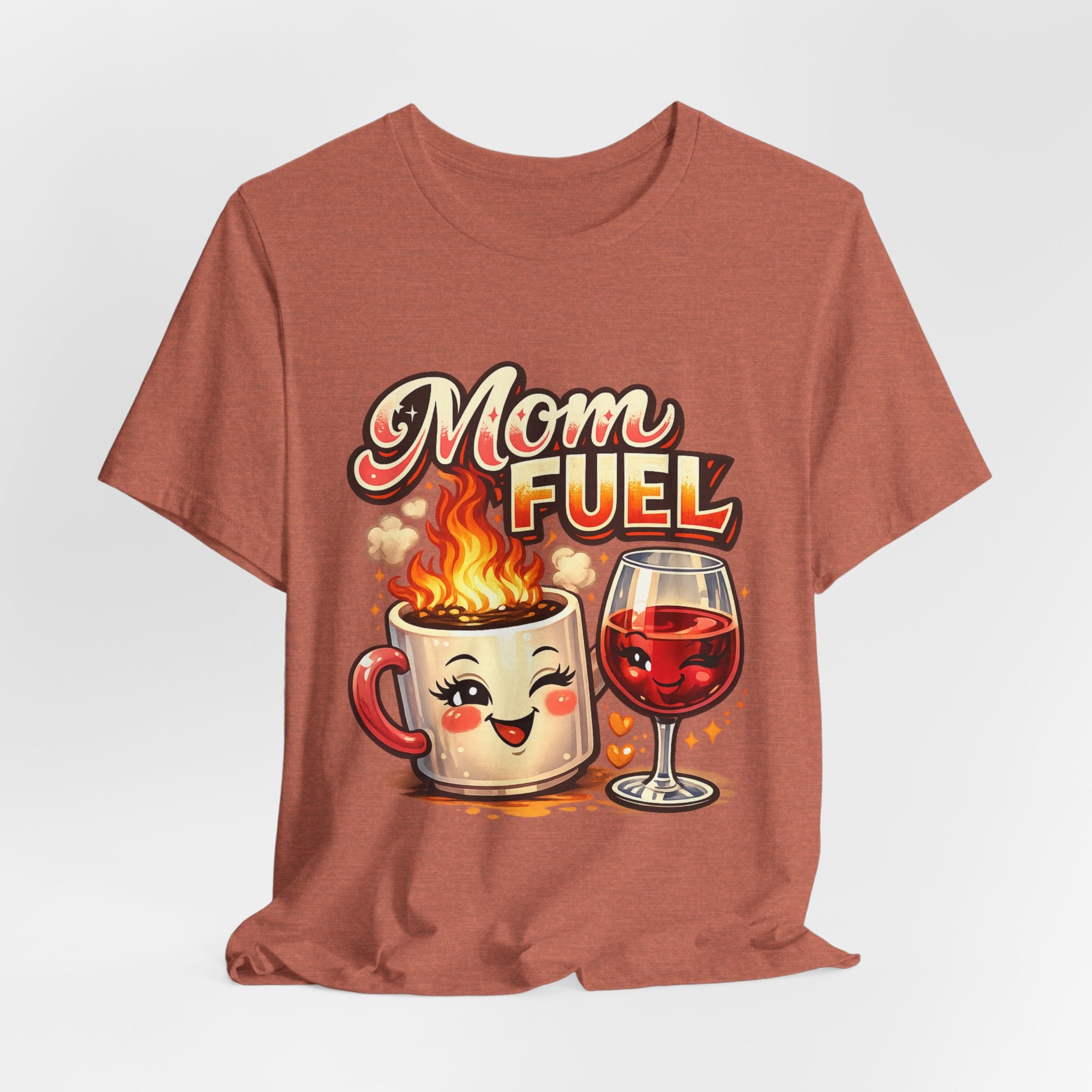 Mom Fuel Short Sleeve T-Shirt