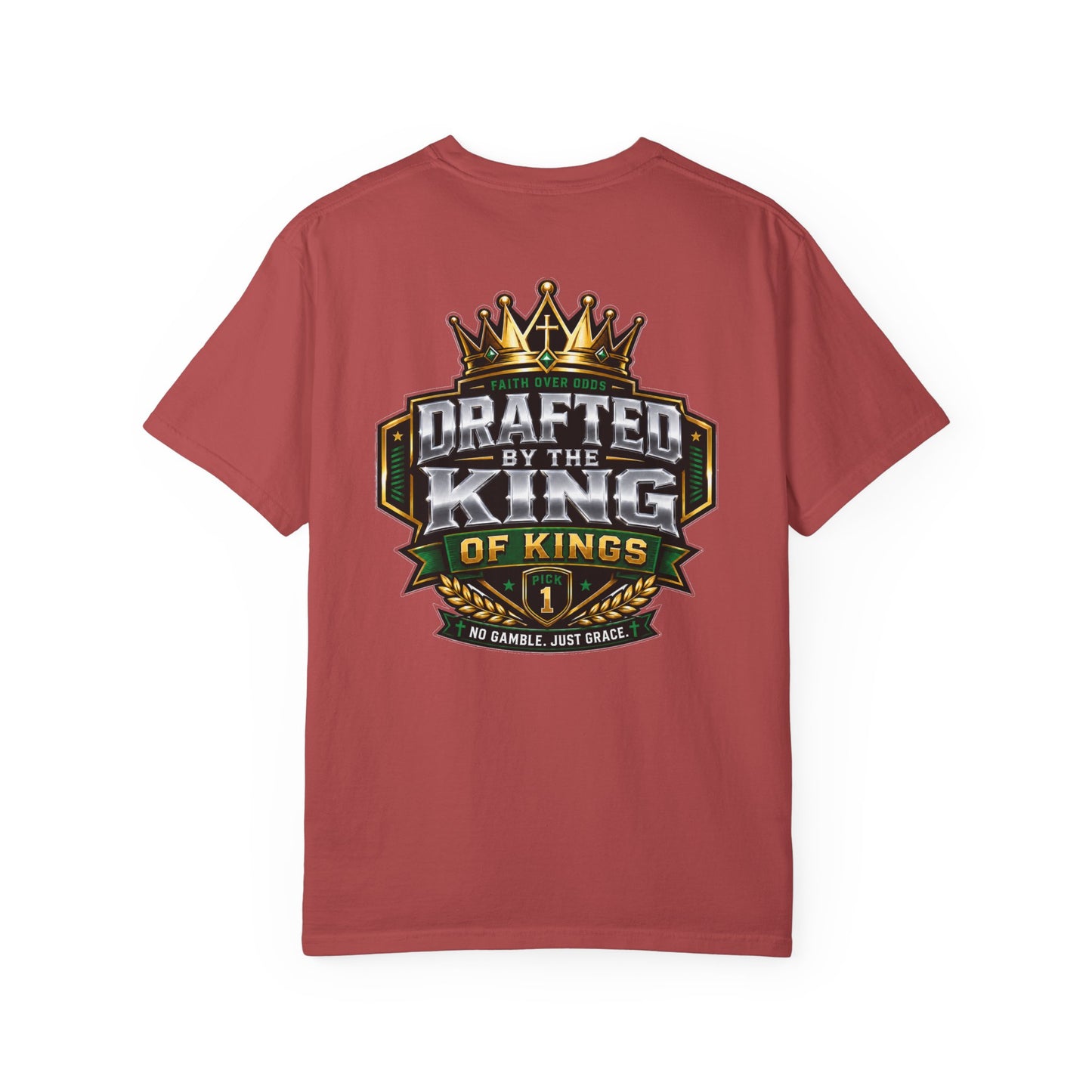 Drafted by the King of Kings T-shirt | Christian Unisex Graphic Shirt