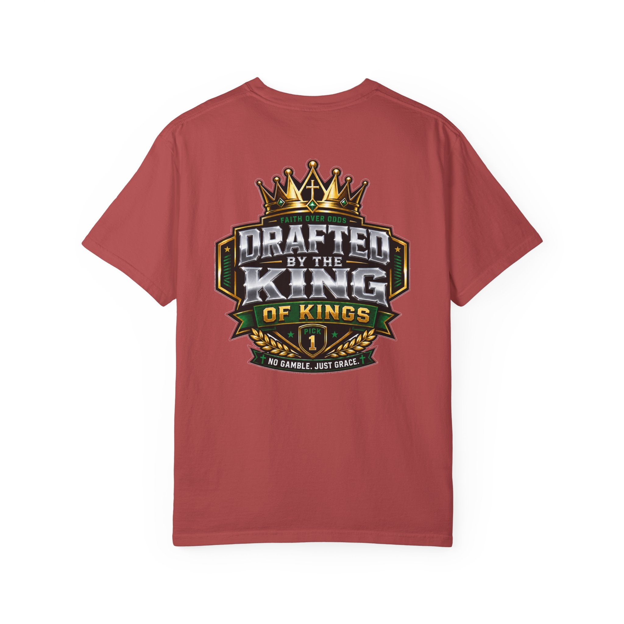 Drafted by the King of Kings T-shirt | Christian Unisex Graphic Shirt