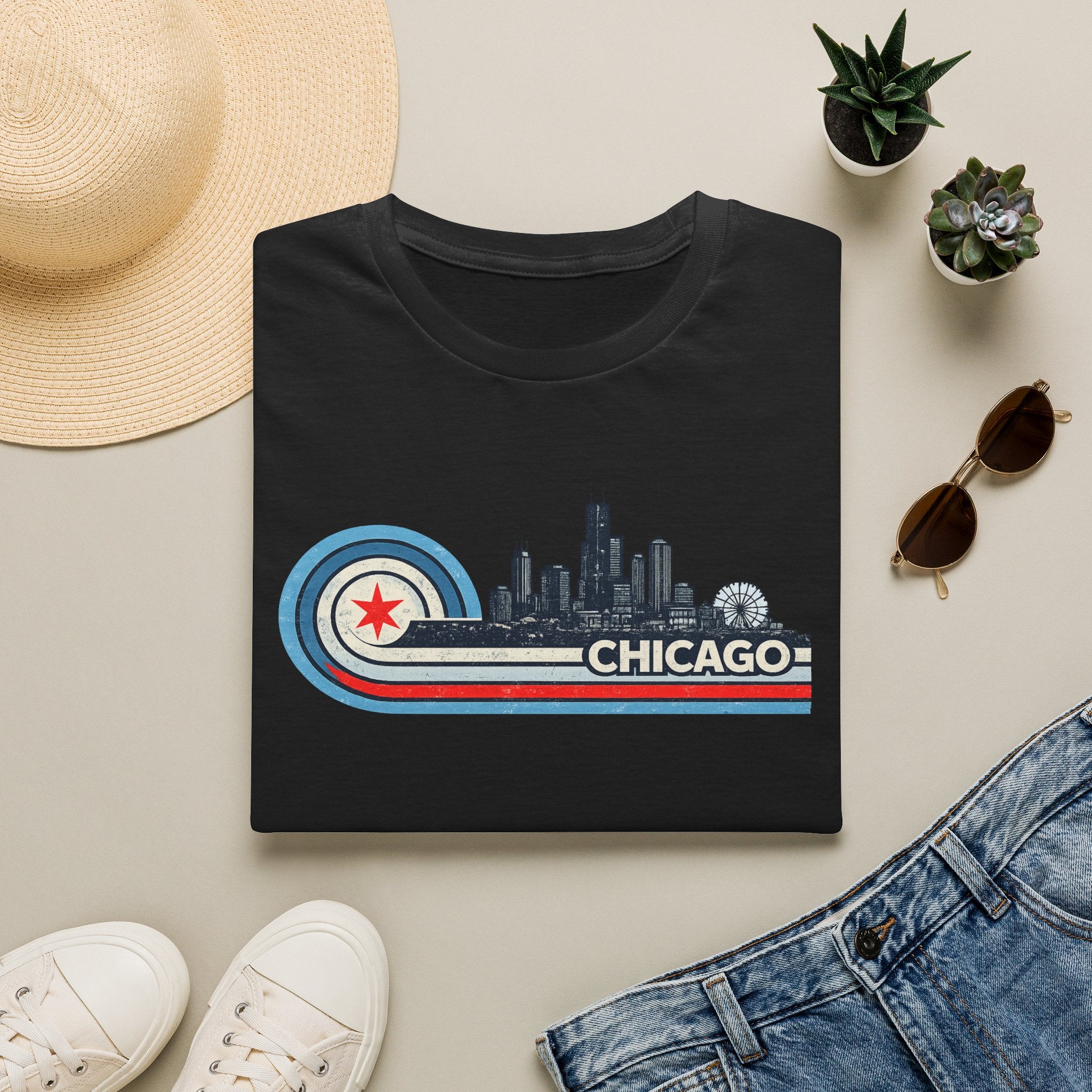 Chicago Skyline Unisex Shirt
