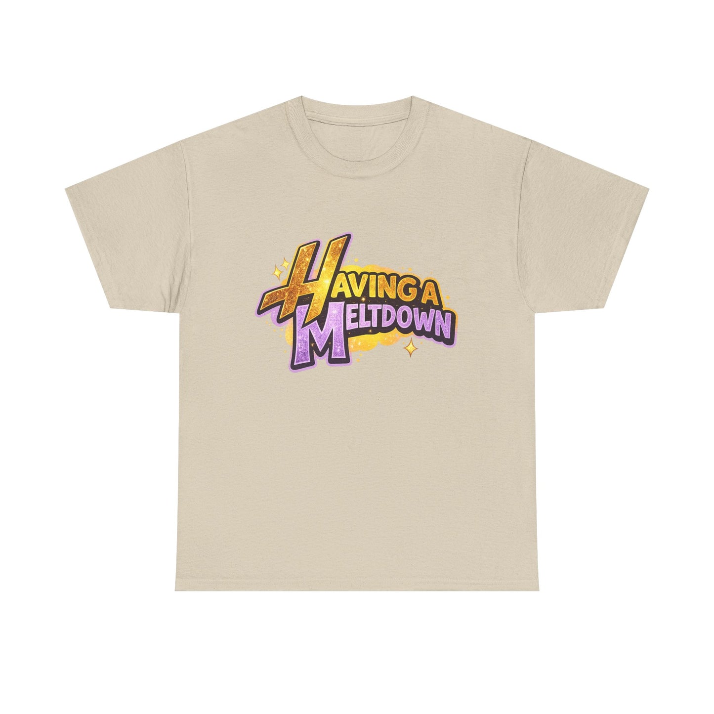 Having a Meltdown T-Shirt | Retro Comic Text Tee