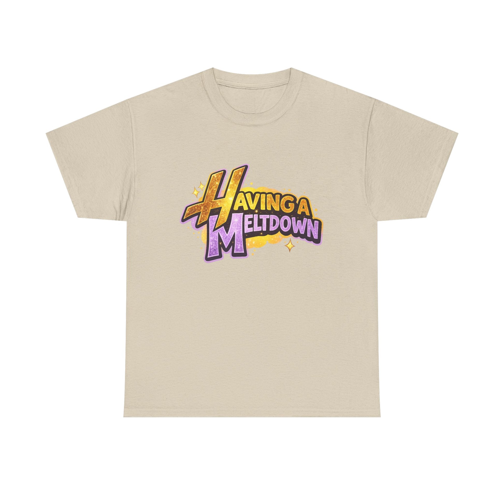 Having a Meltdown T-Shirt | Retro Comic Text Tee