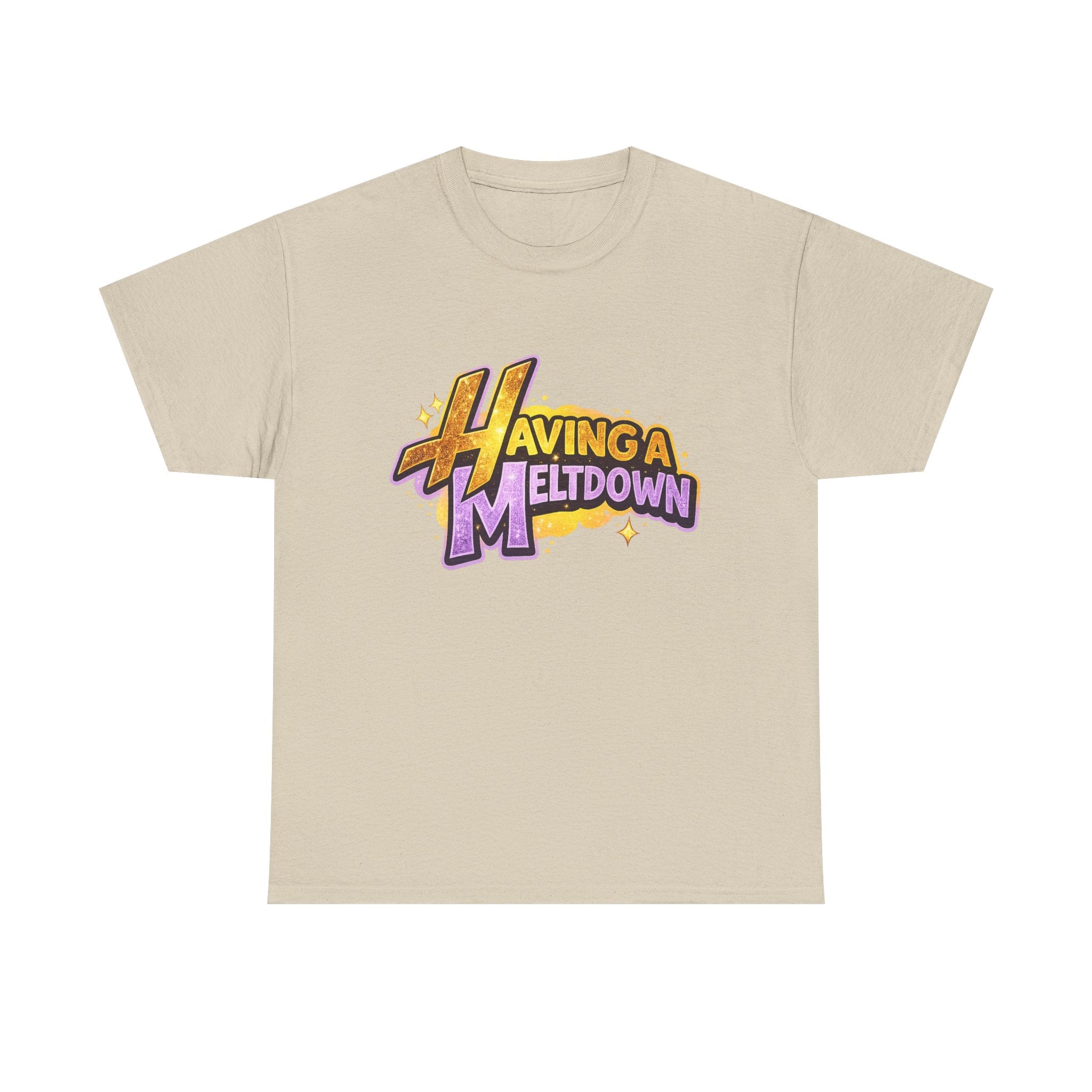 Having a Meltdown T-Shirt | Retro Comic Text Tee