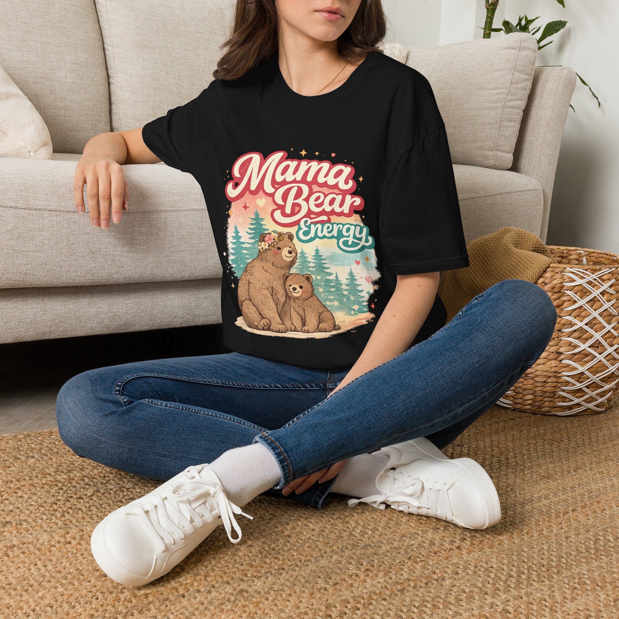 Momma Bear Energy Unisex Shirt