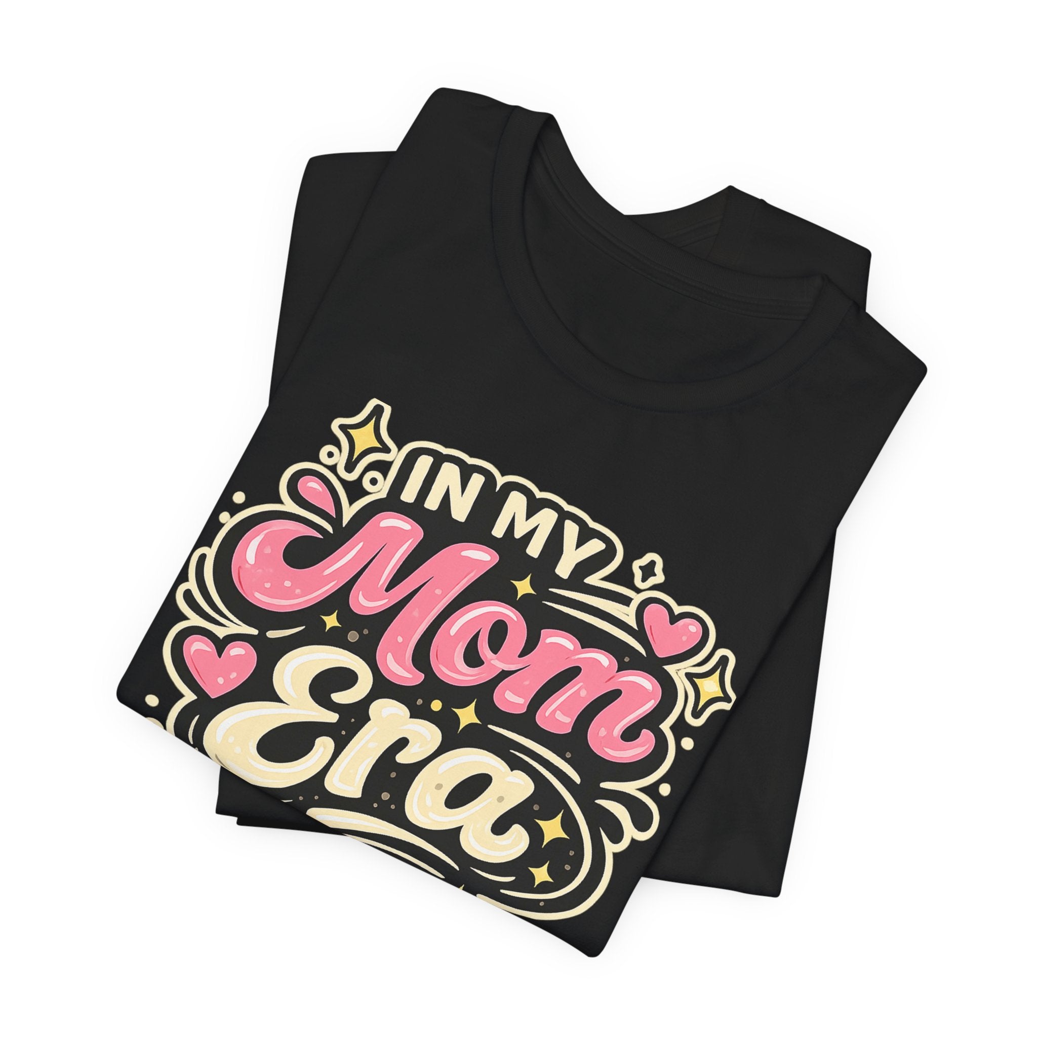 In My Mom Era Tee | Retro Pink Script Design
