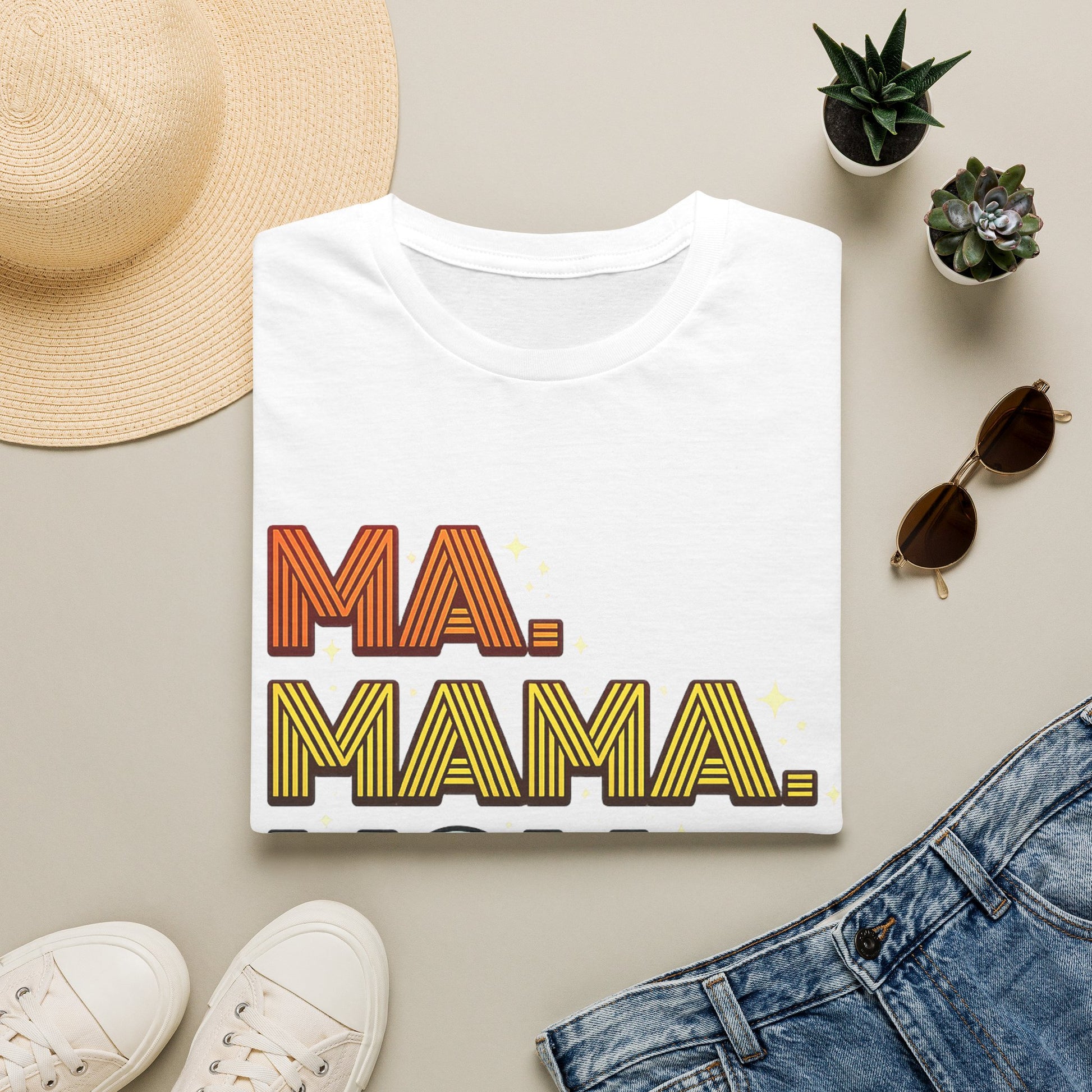 Ma Mama Mom Retro Style Shirt
