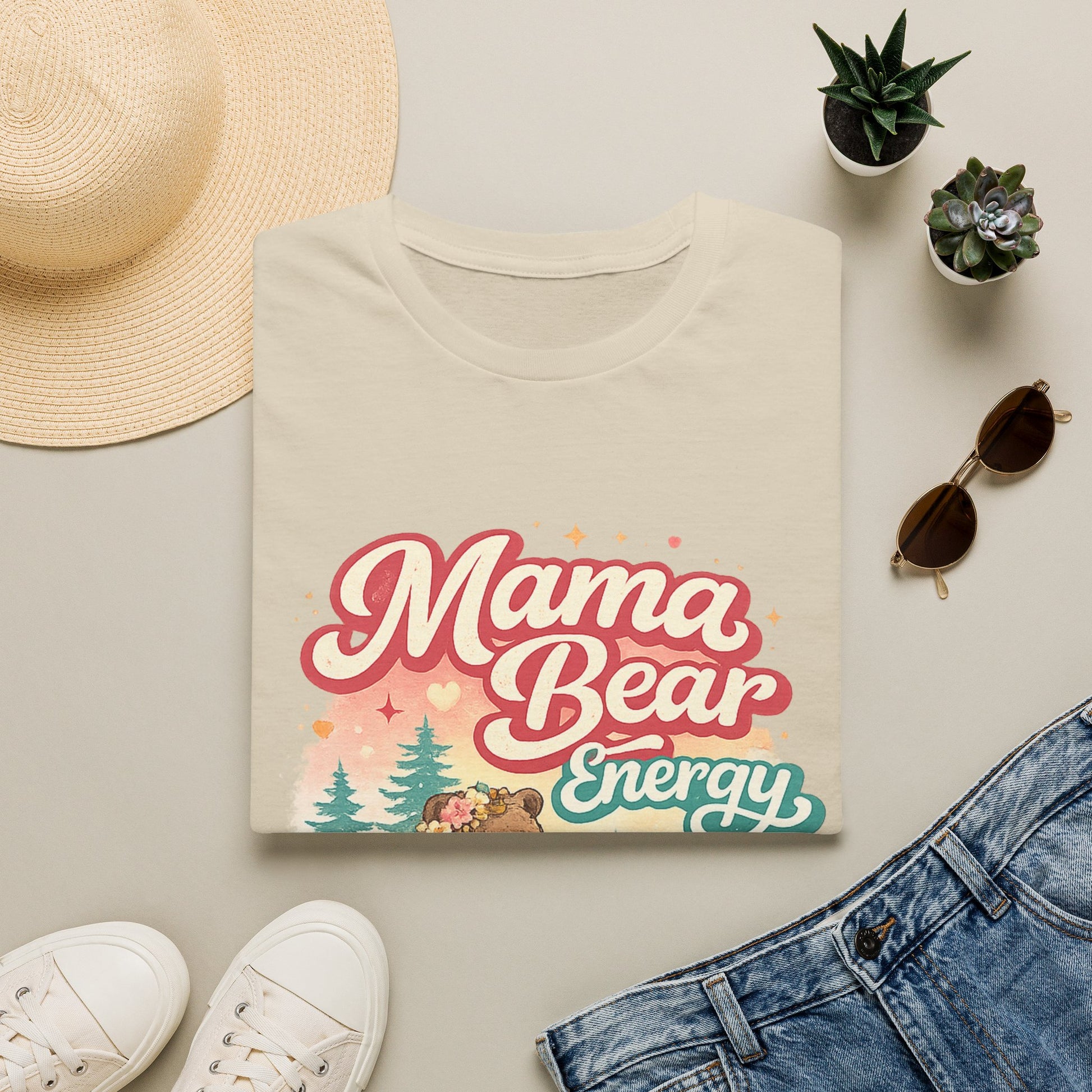 Momma Bear Energy Unisex Shirt