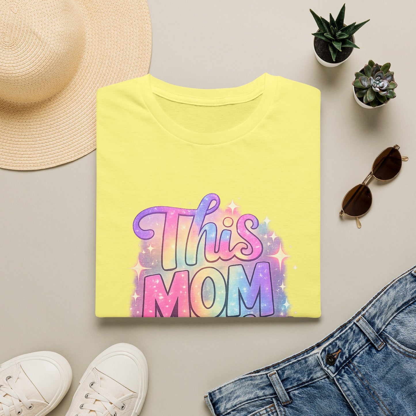 This Mom Sparkles Unisex Shirt