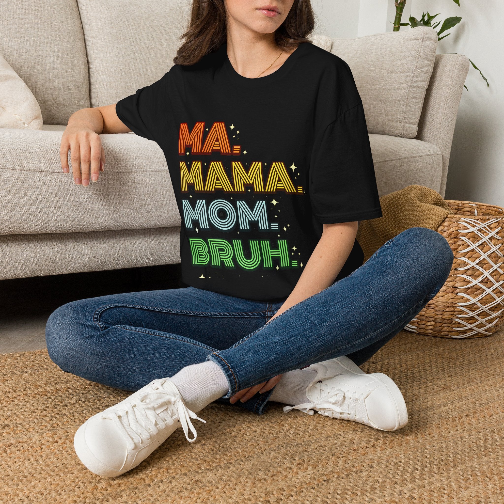 Ma Mama Mom Retro Style Shirt