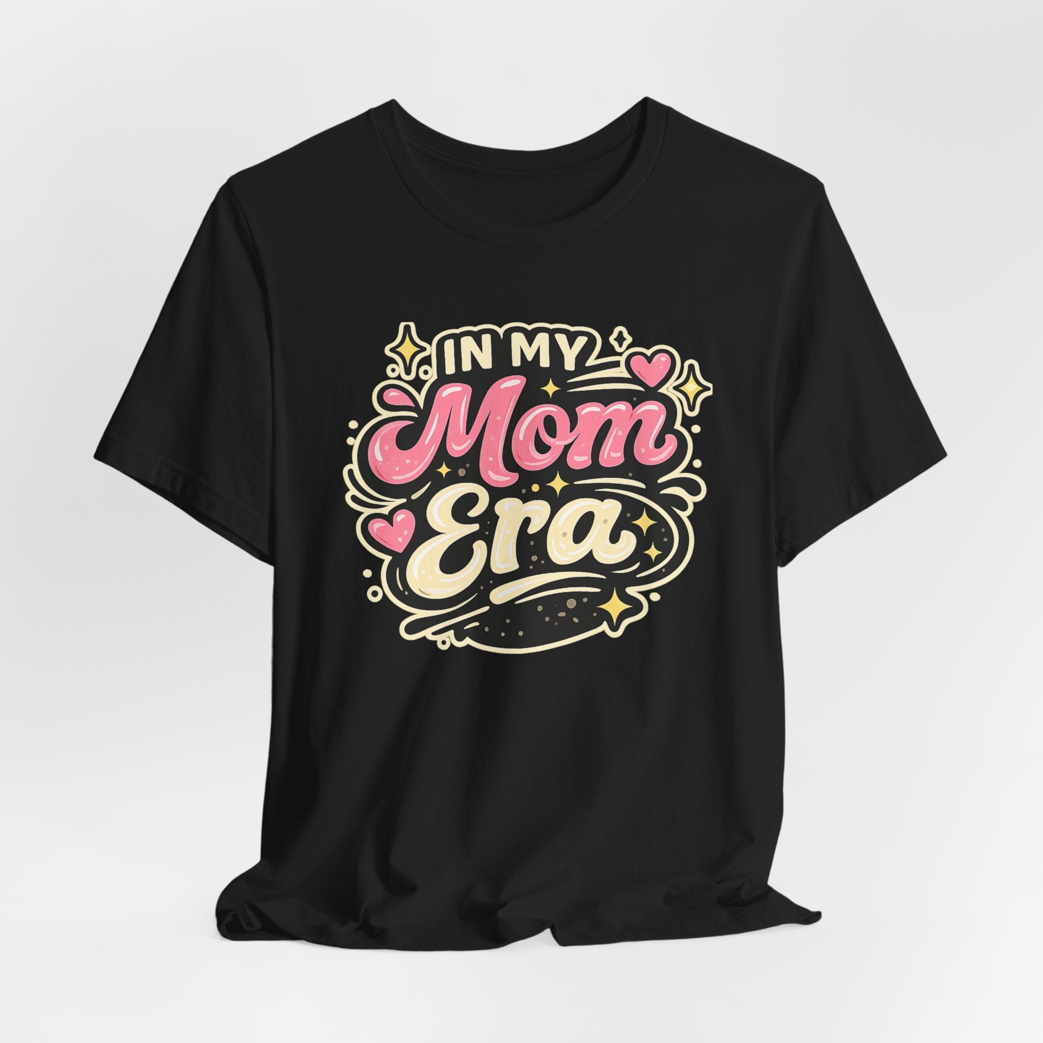 In My Mom Era Tee | Retro Pink Script Design