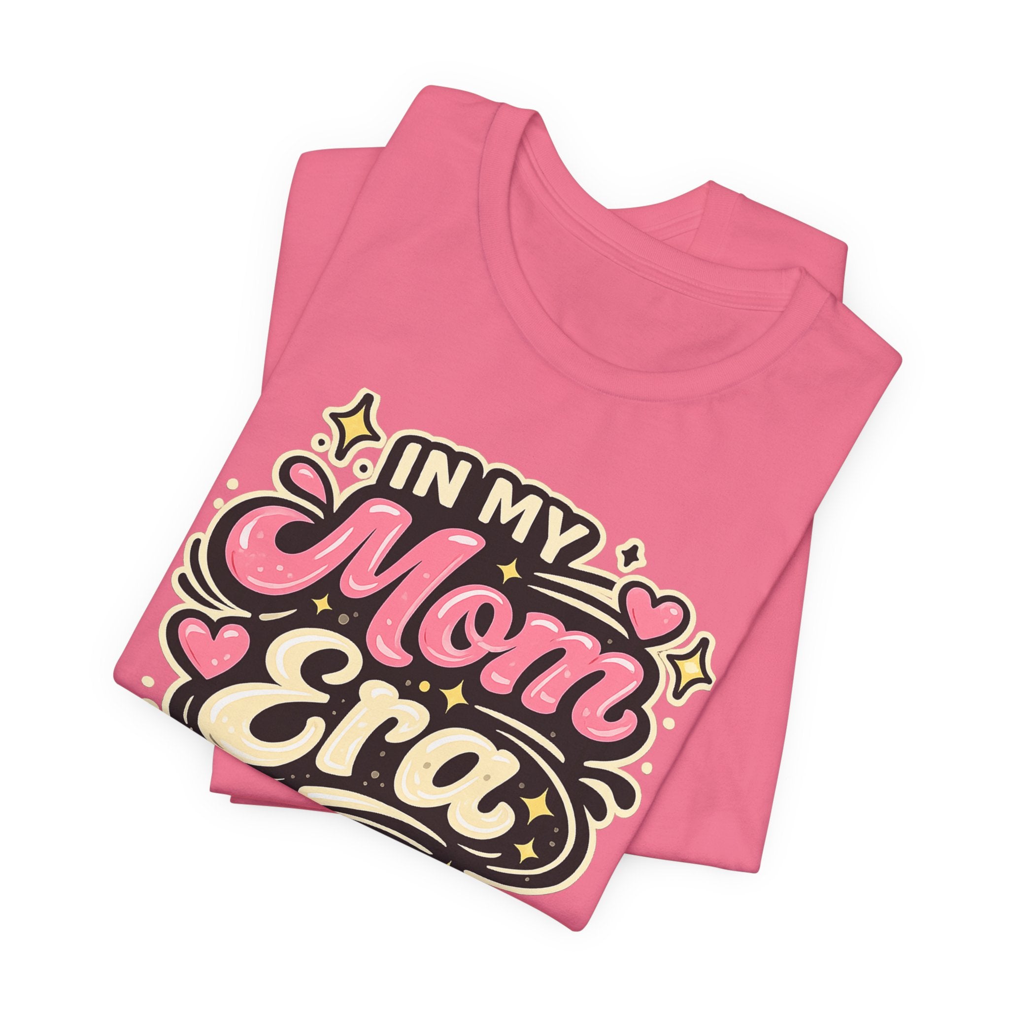 In My Mom Era Tee | Retro Pink Script Design