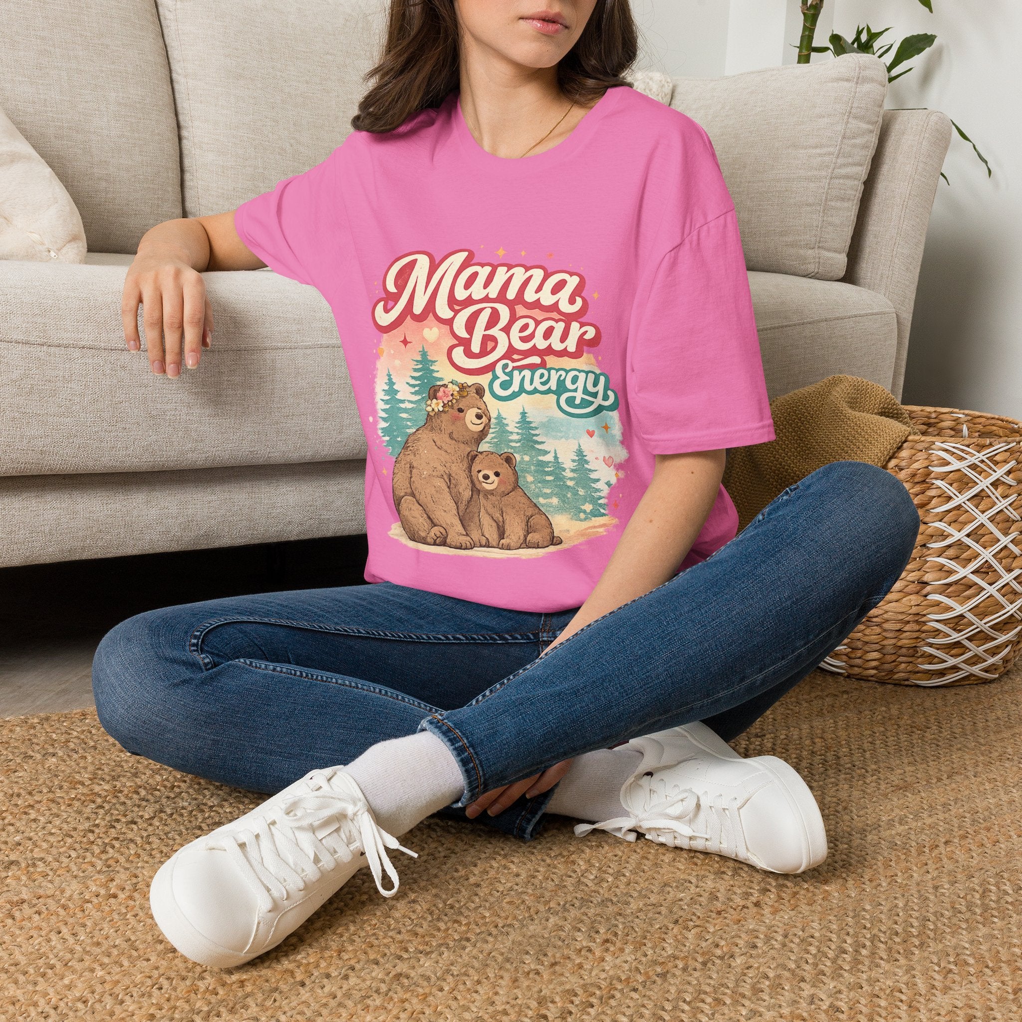 Momma Bear Energy Unisex Shirt