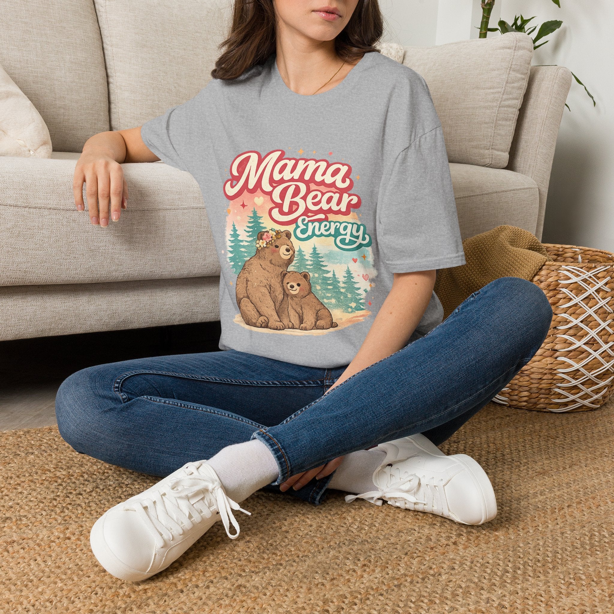 Momma Bear Energy Unisex Shirt