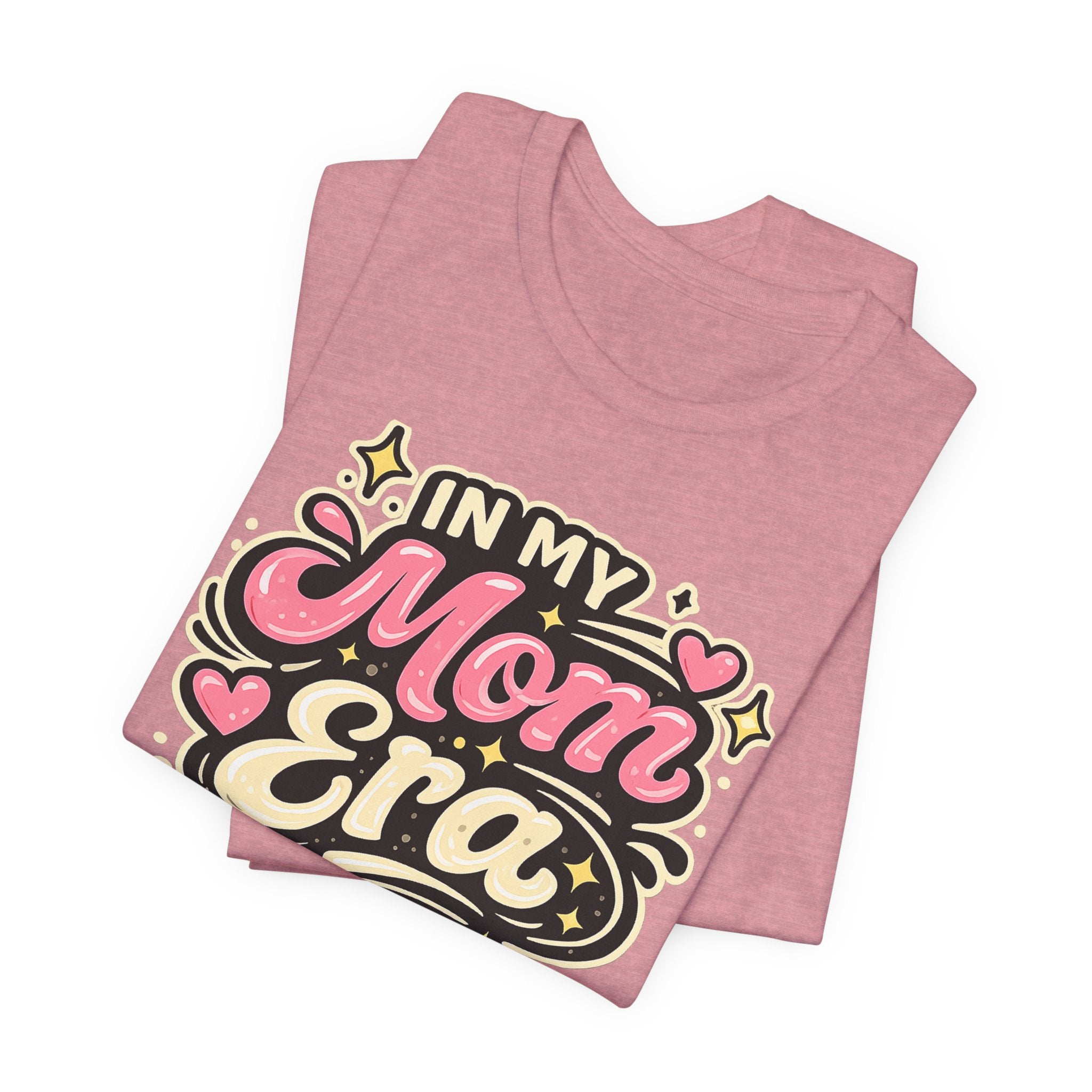 In My Mom Era Tee | Retro Pink Script Design