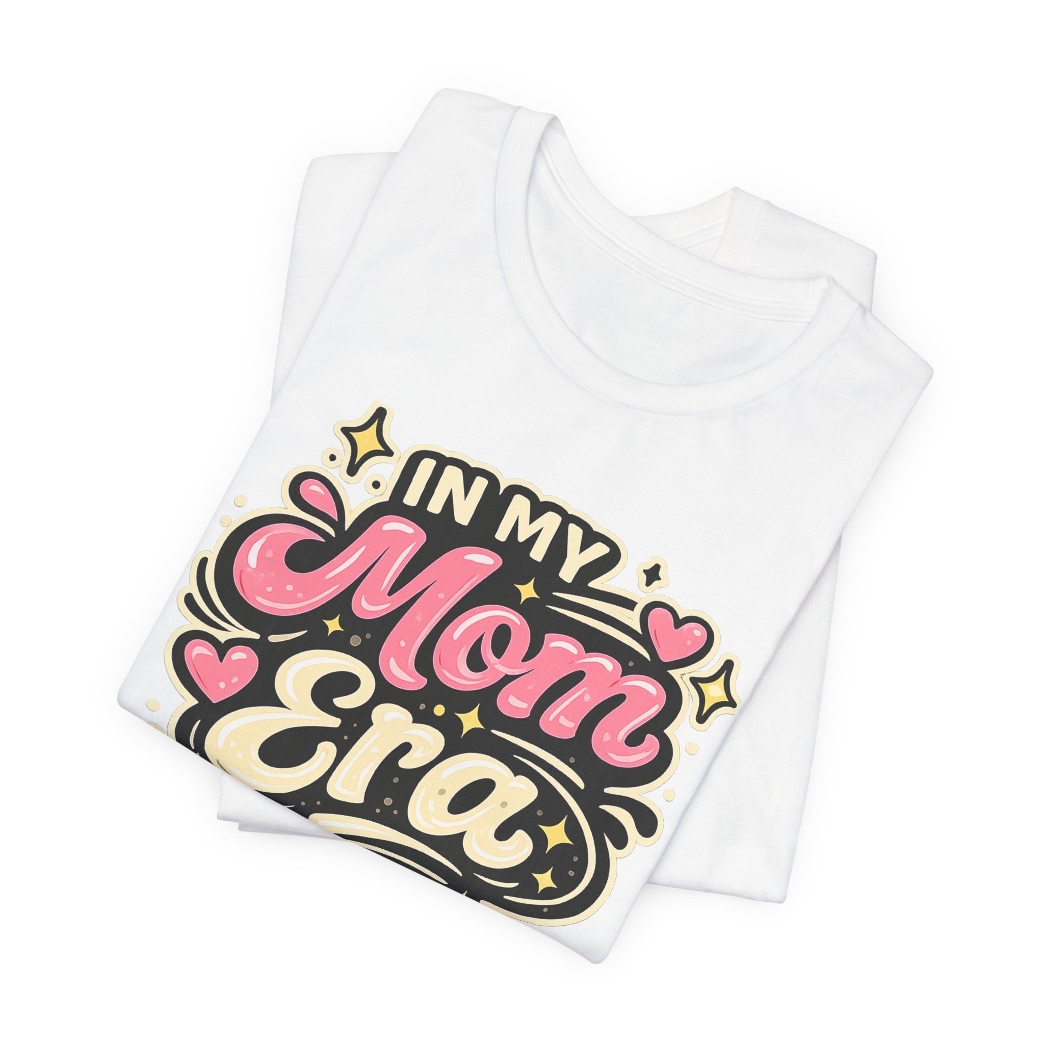 In My Mom Era Tee | Retro Pink Script Design