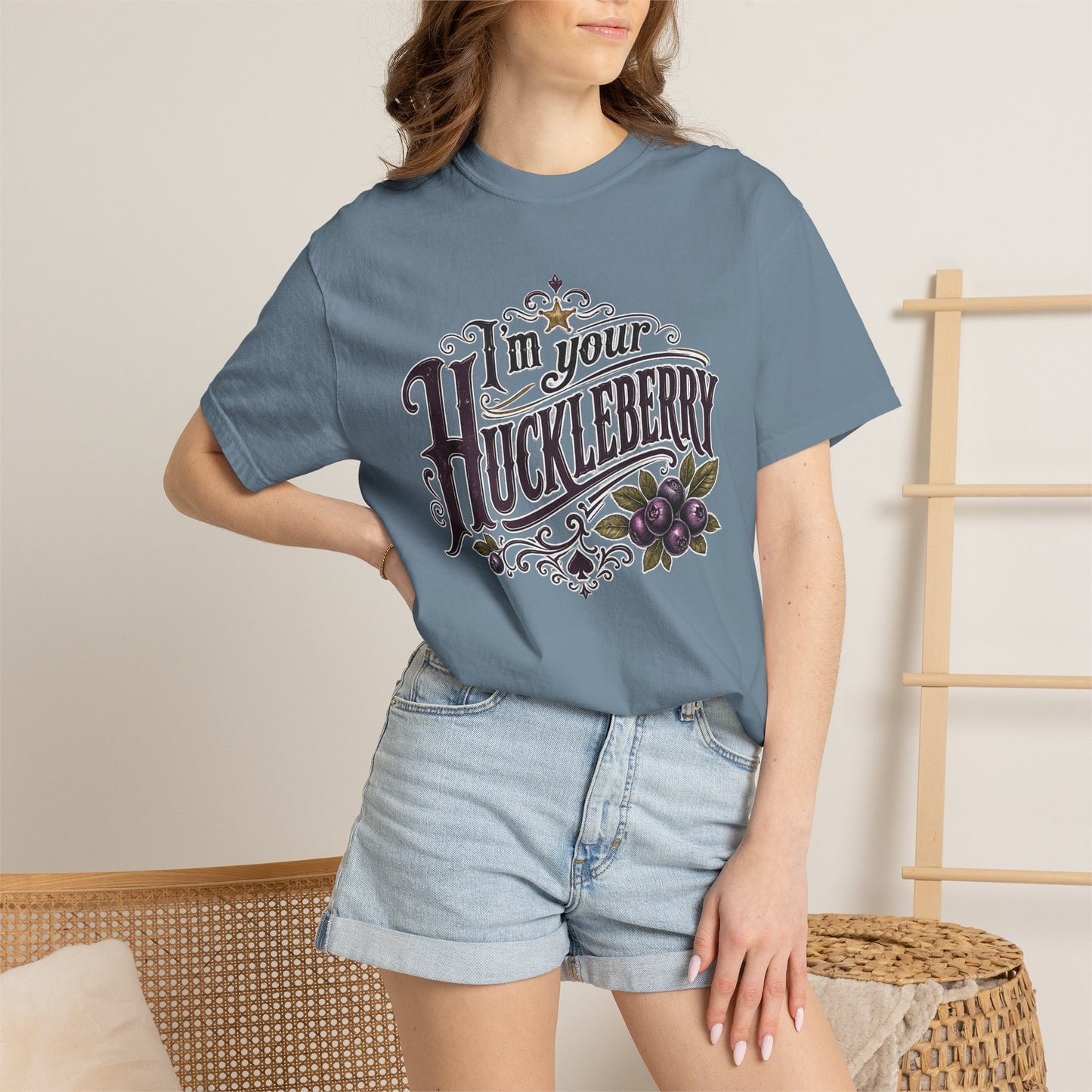 I'm Your Huckleberry T-shirt | Vintage Huckleberry Illustration