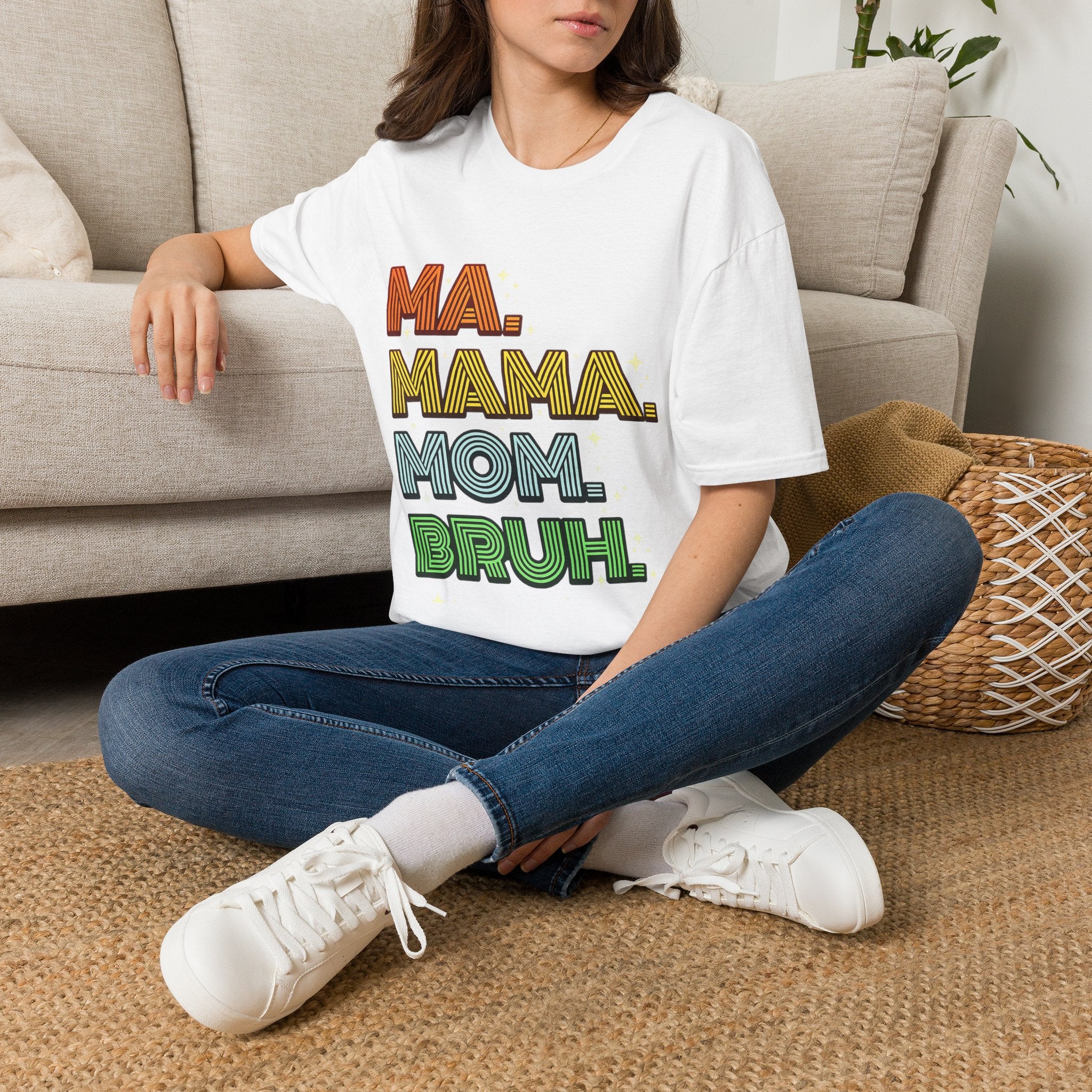 Ma Mama Mom Retro Style Shirt