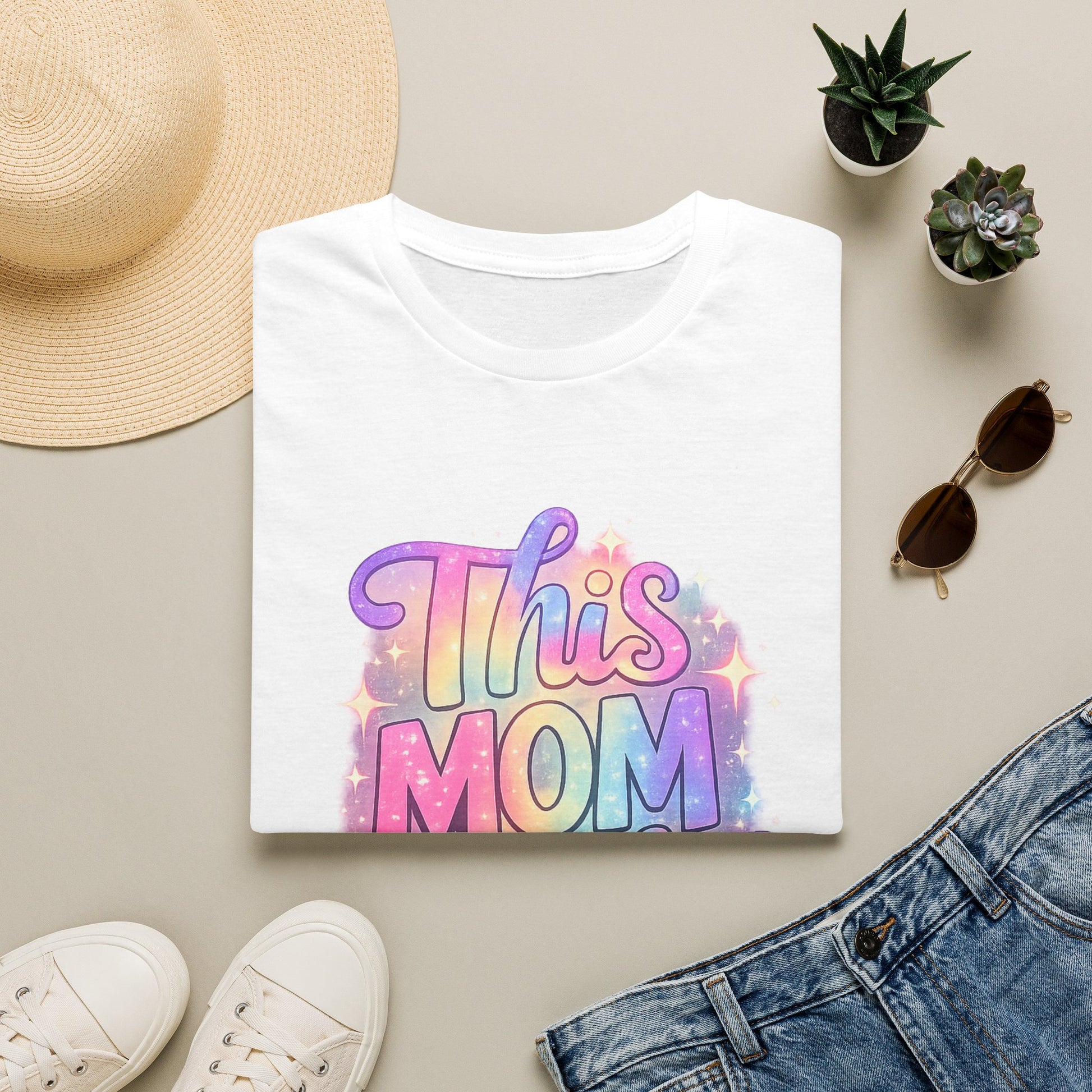 This Mom Sparkles Unisex Shirt