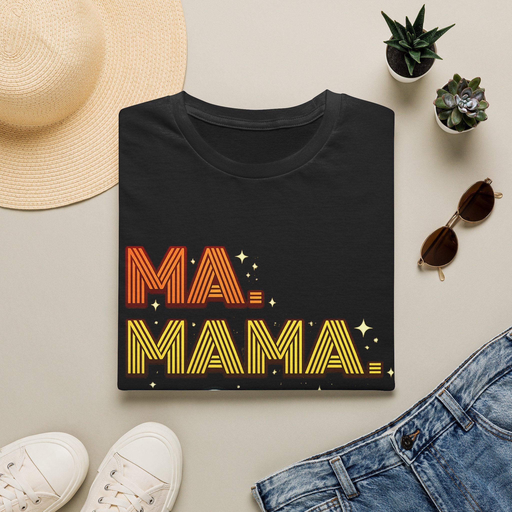 Ma Mama Mom Retro Style Shirt