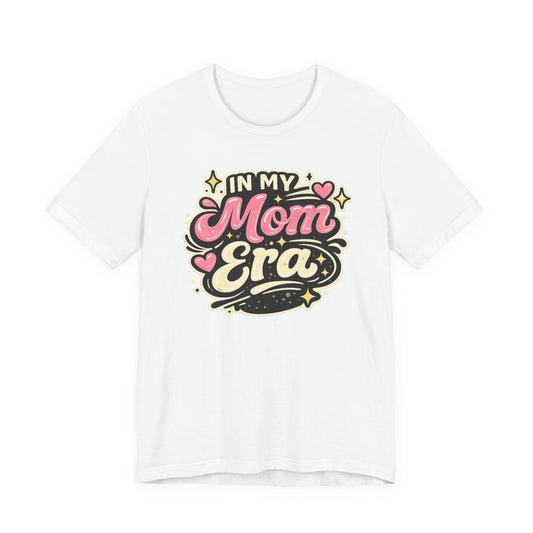 In My Mom Era Tee | Retro Pink Script Design