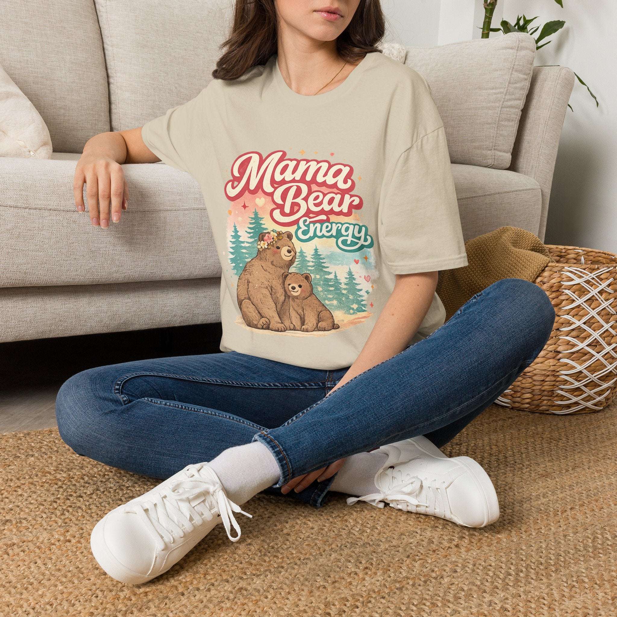 Momma Bear Energy Unisex Shirt