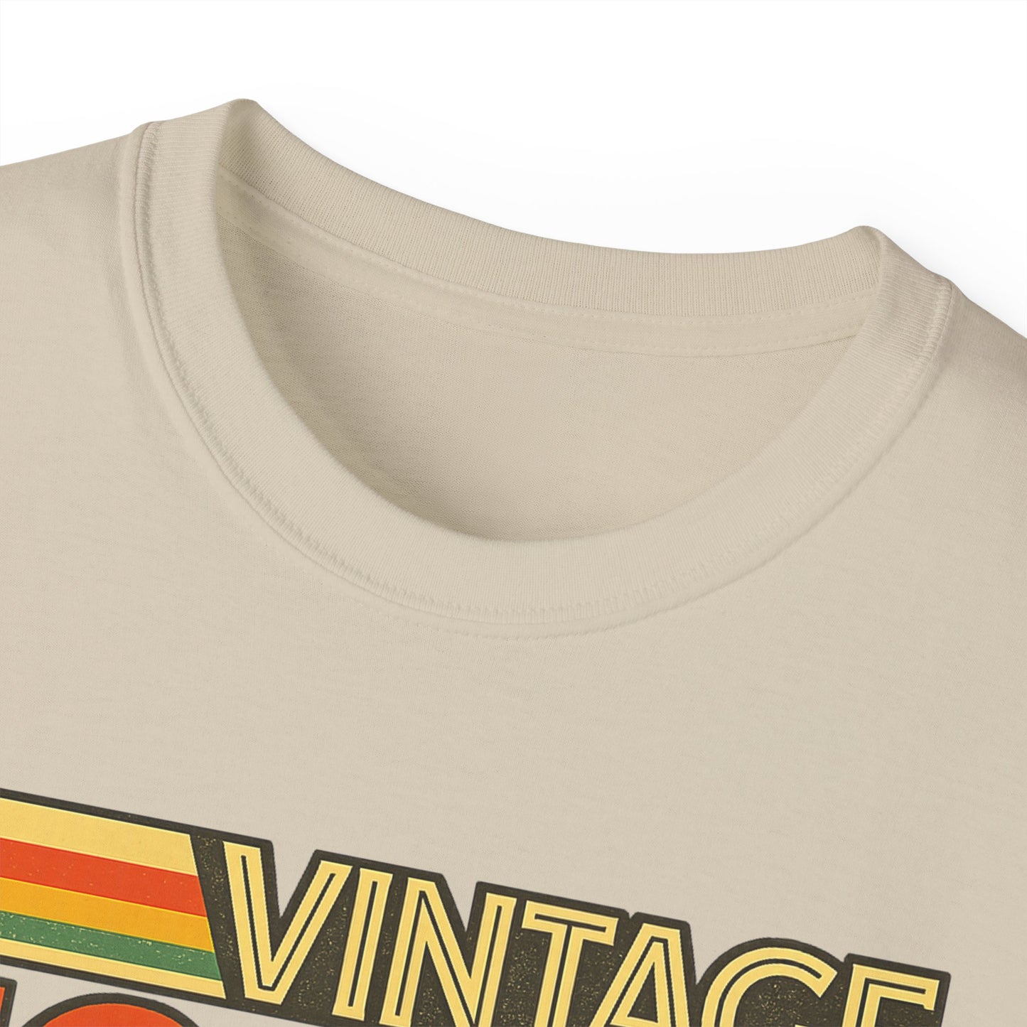 Vintage 1980s Retro Stripe Tee Shirt | 80s Nostalgia Graphic Shirt