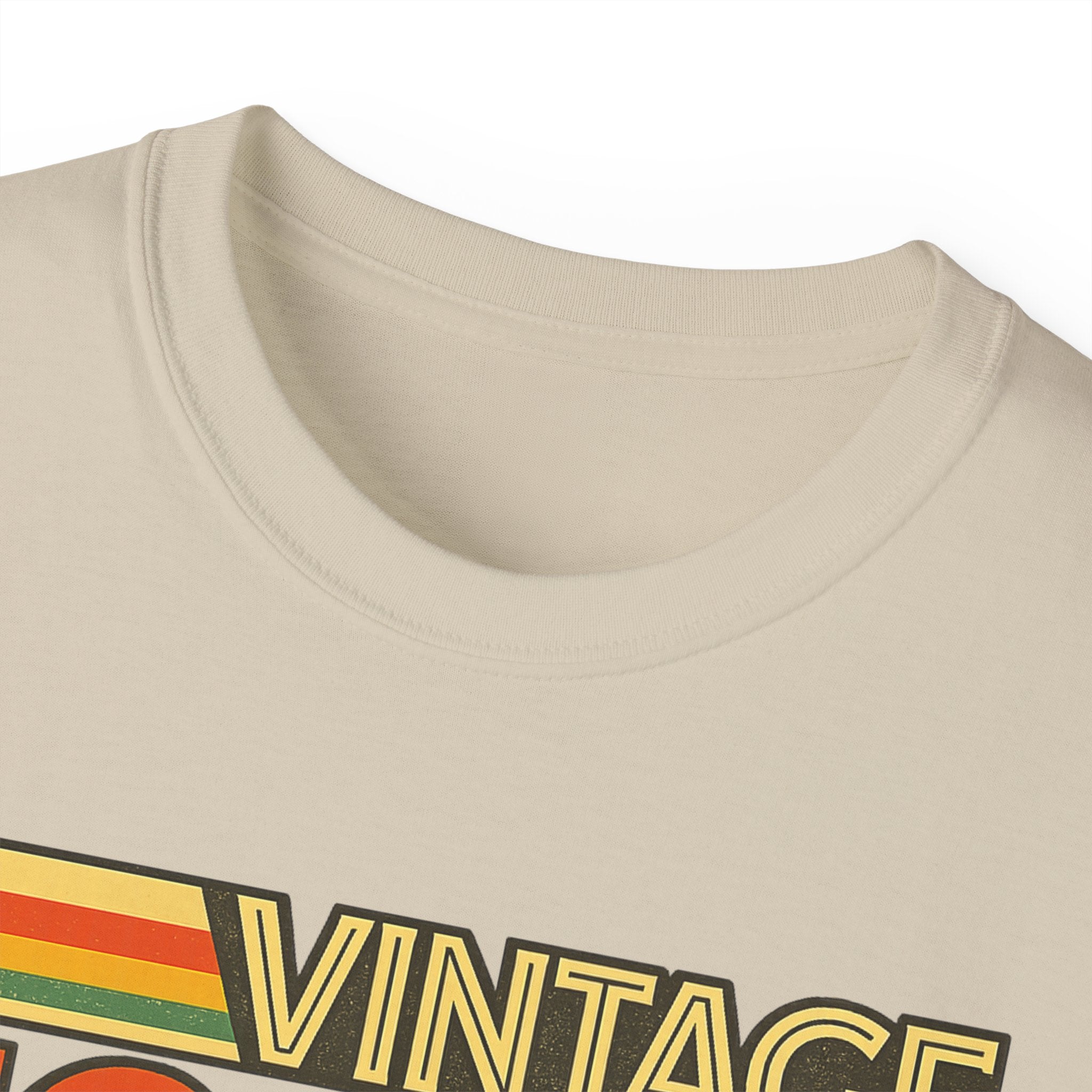 Vintage 1980s Retro Stripe Tee Shirt | 80s Nostalgia Graphic Shirt