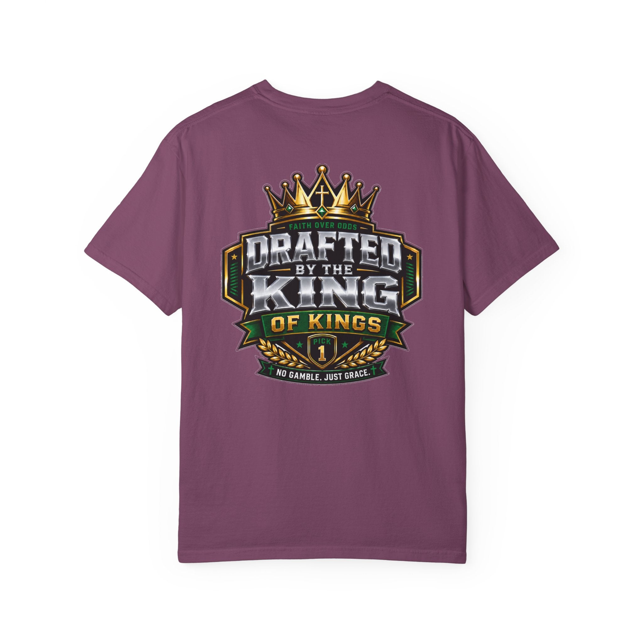 Drafted by the King of Kings T-shirt | Christian Unisex Graphic Shirt