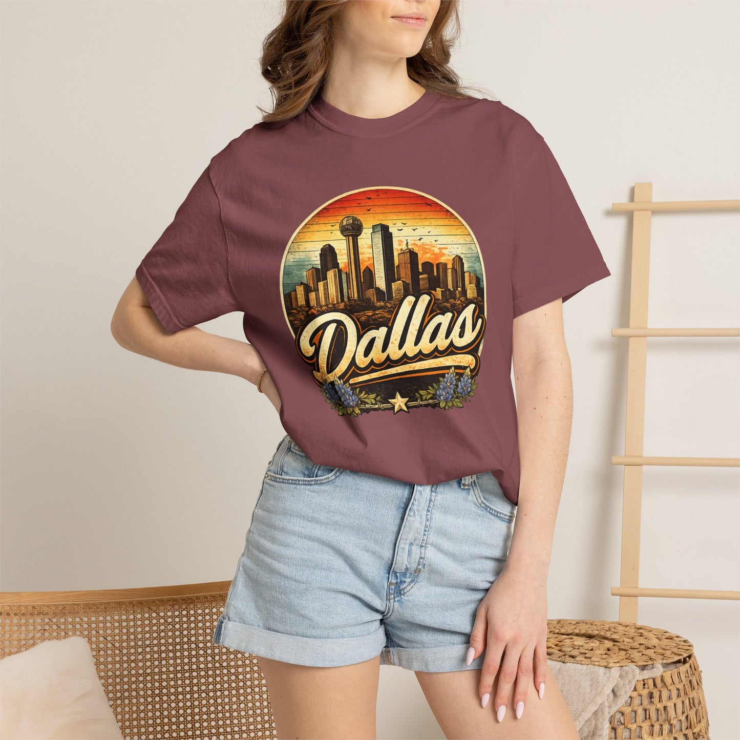 Dallas Skyline Graphic T-Shirt