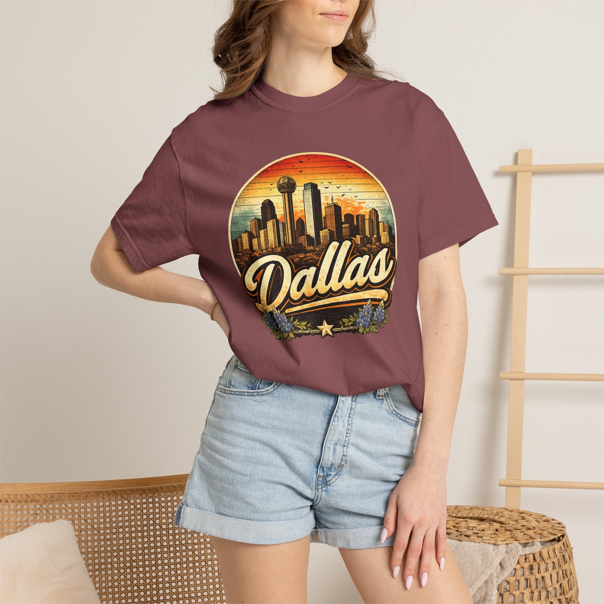 Dallas Skyline Graphic T-Shirt