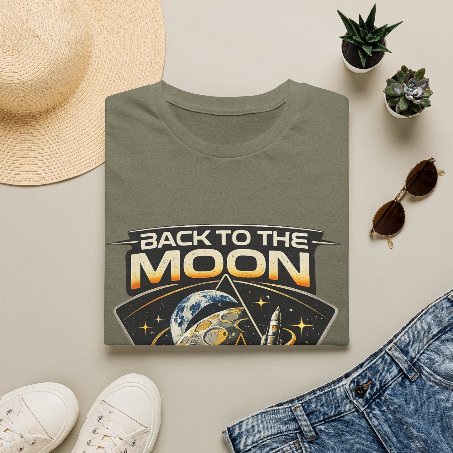 Back to the Moon Unisex Shirt
