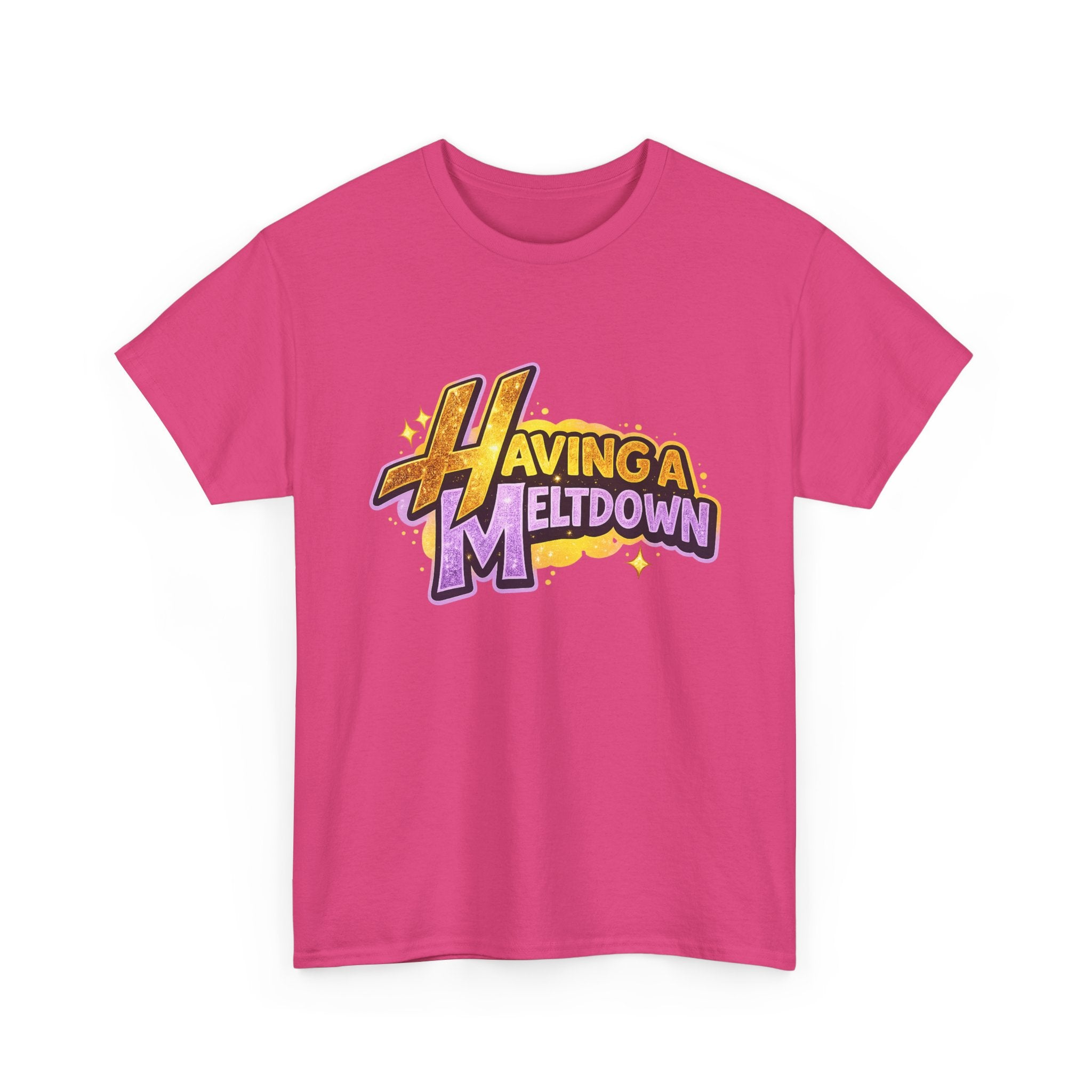 Having a Meltdown T-Shirt | Retro Comic Text Tee