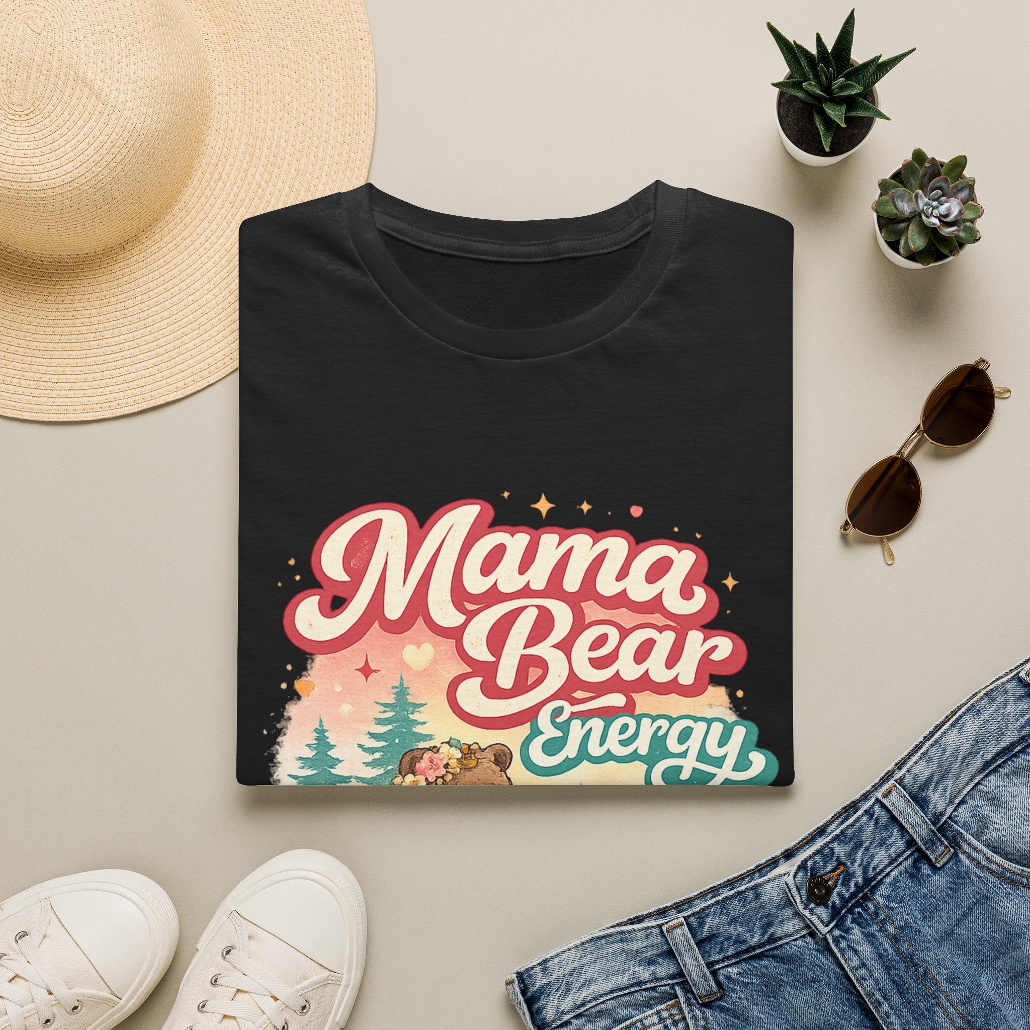 Momma Bear Energy Unisex Shirt