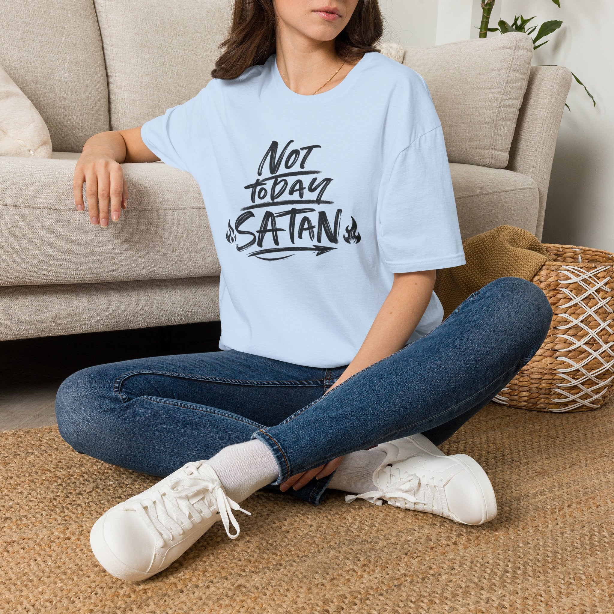 Not Today Satan Unisex T-Shirt