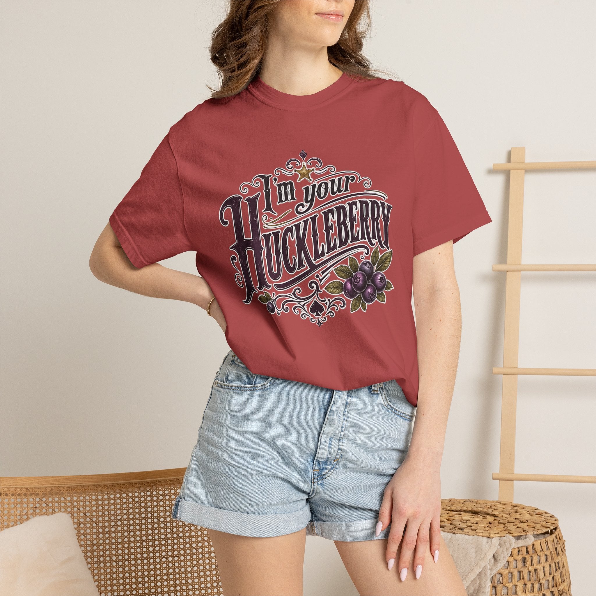 I'm Your Huckleberry T-shirt | Vintage Huckleberry Illustration