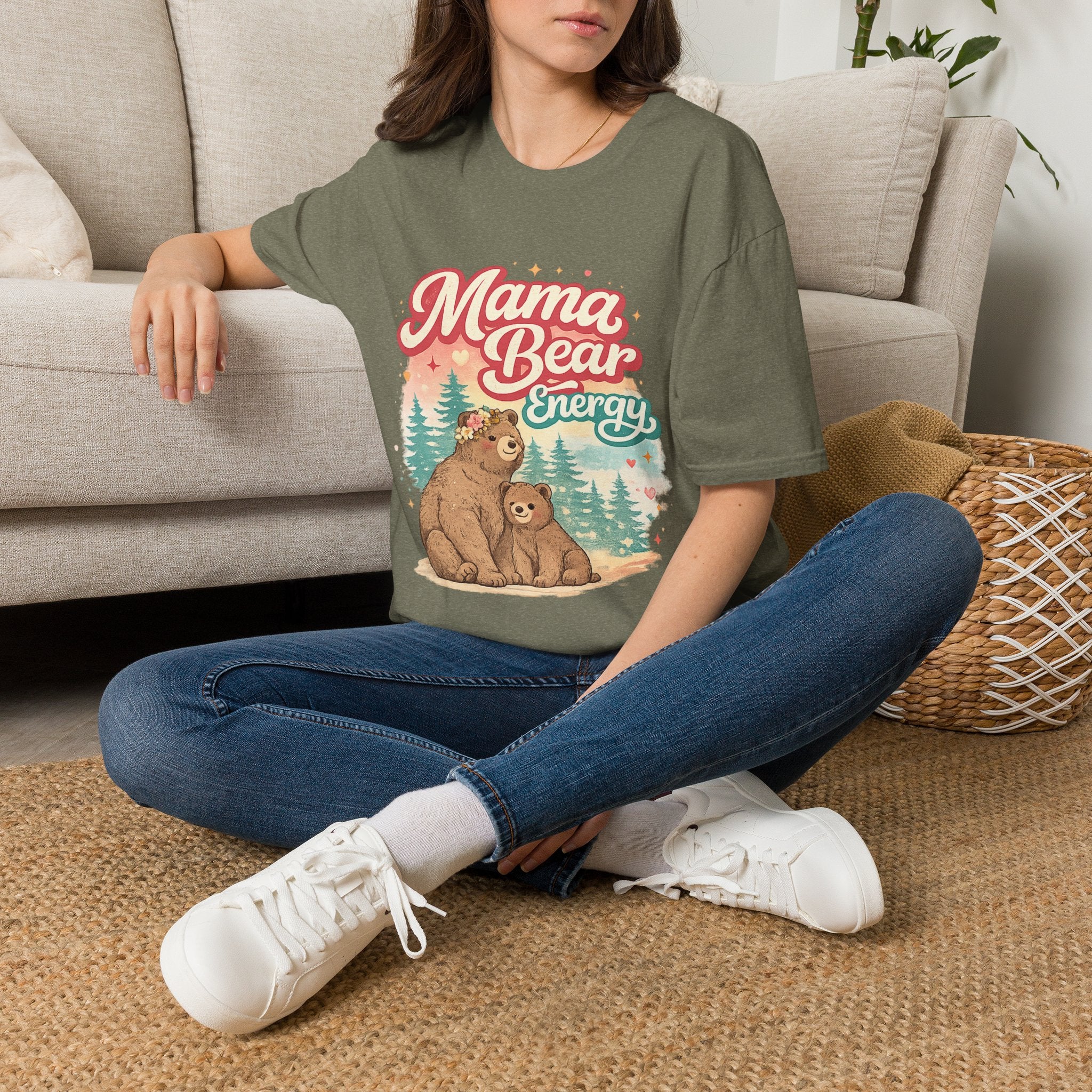 Momma Bear Energy Unisex Shirt