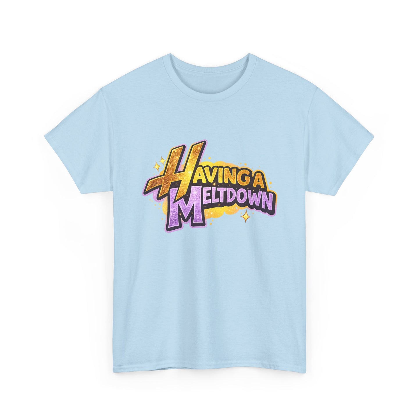 Having a Meltdown T-Shirt | Retro Comic Text Tee