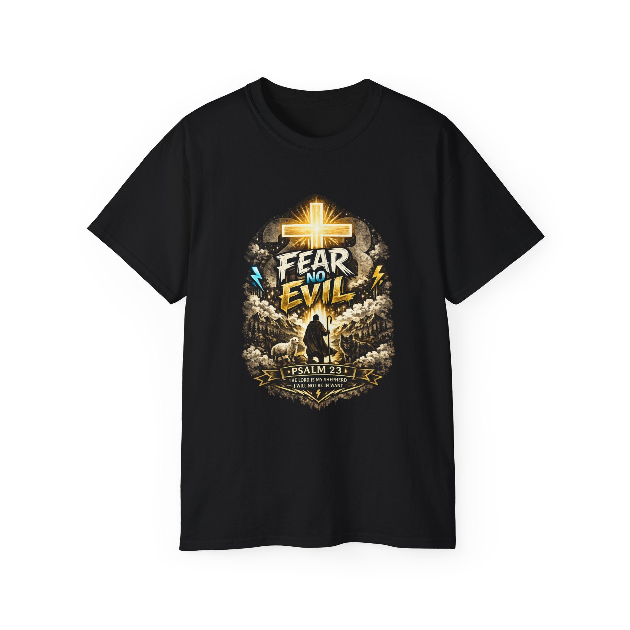 Psalm 23 Fear No Evil Tee Shirt