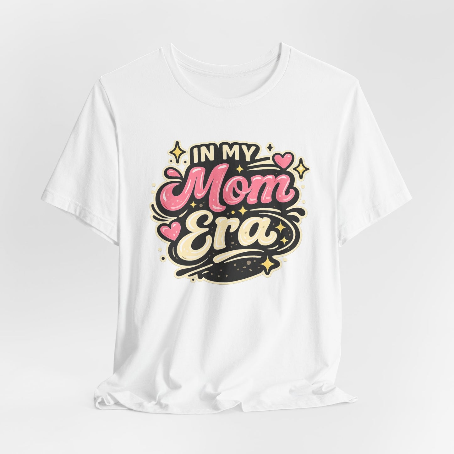 In My Mom Era Tee | Retro Pink Script Design