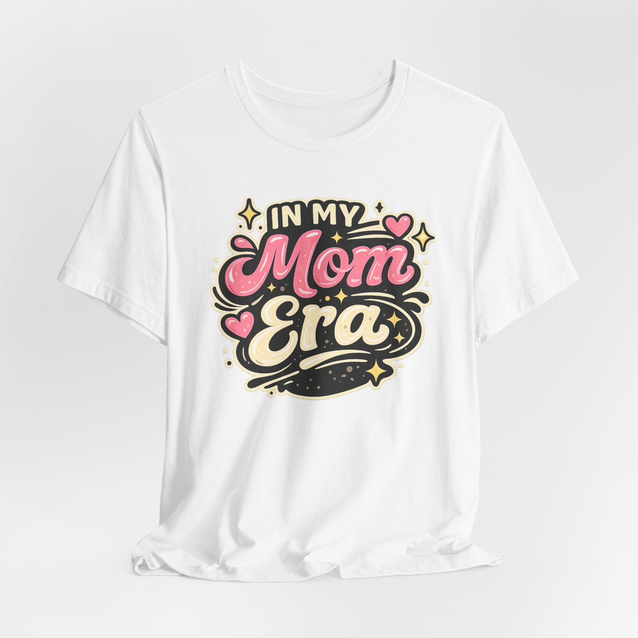 In My Mom Era Tee | Retro Pink Script Design