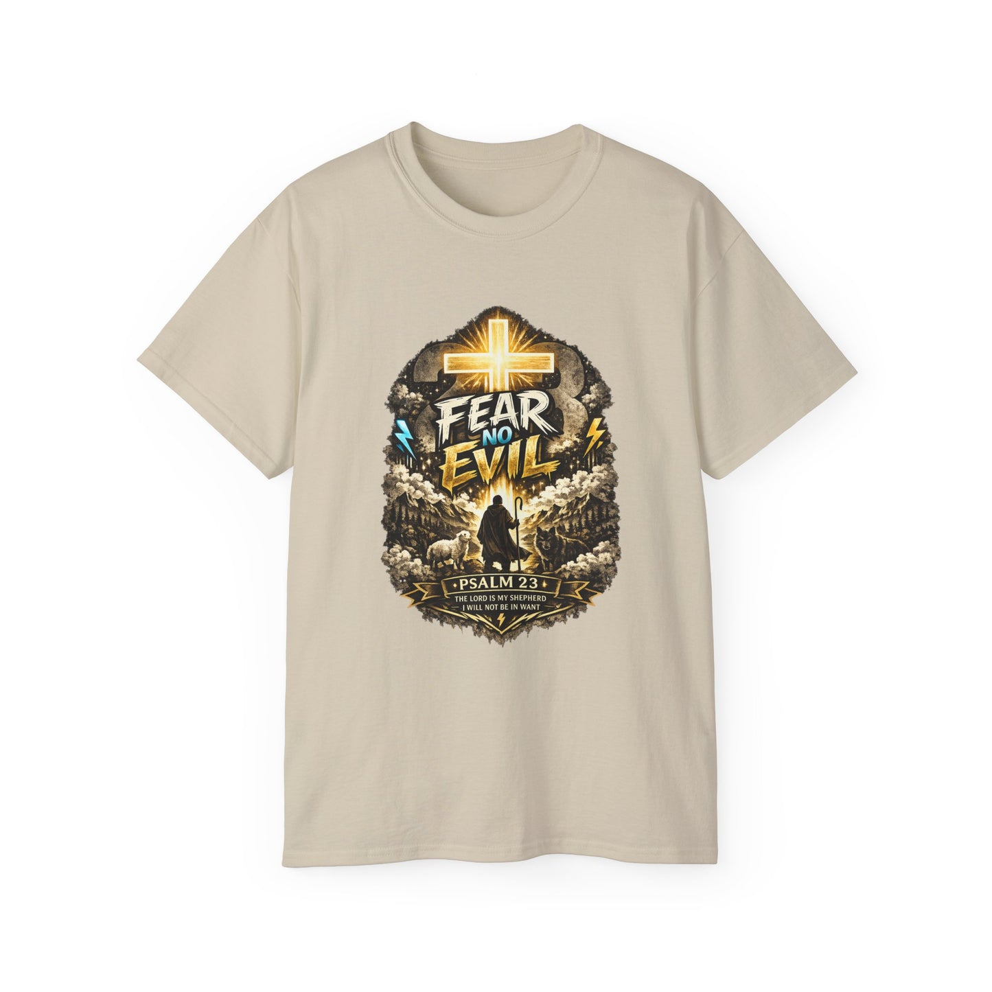 Psalm 23 Fear No Evil Tee Shirt