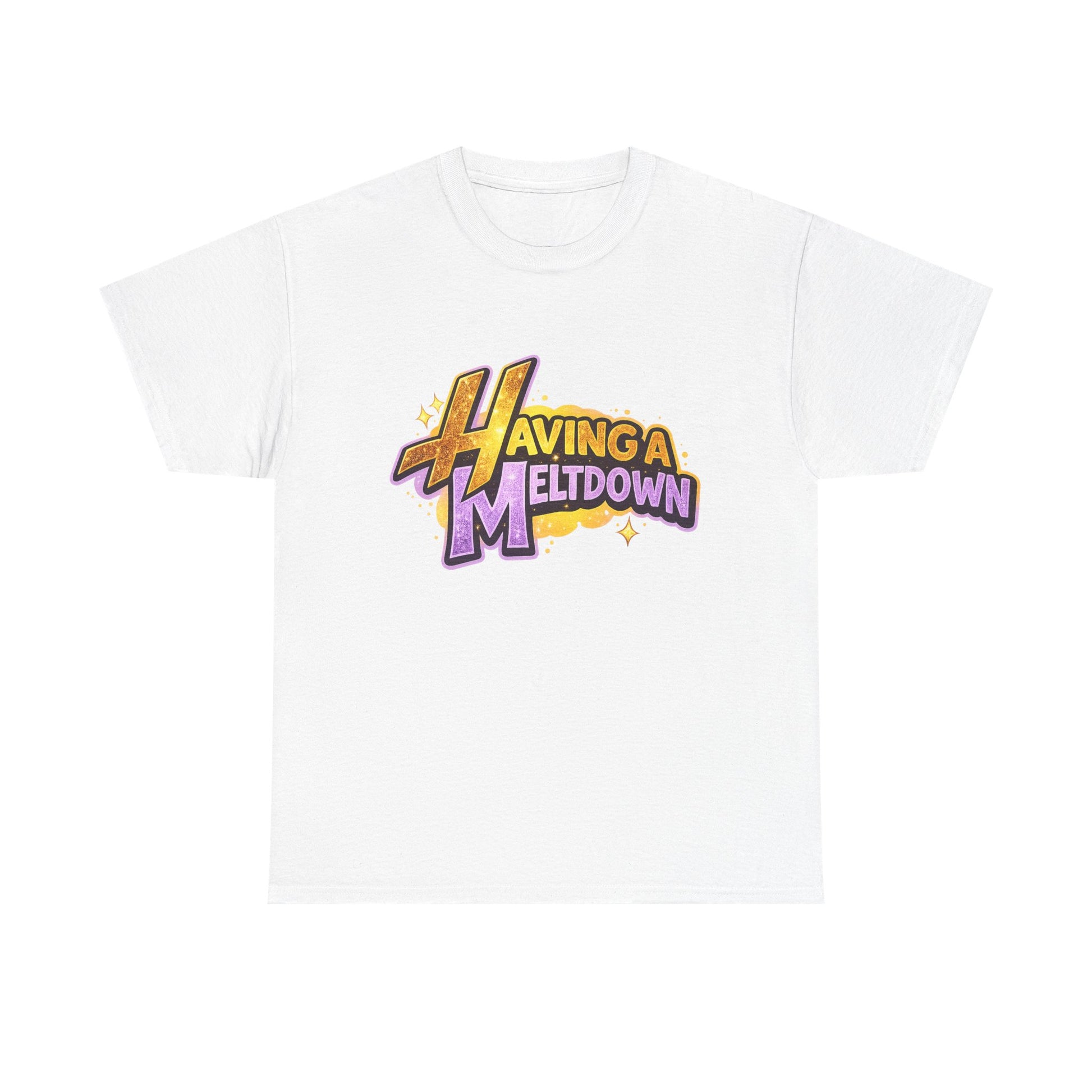 Having a Meltdown T-Shirt | Retro Comic Text Tee