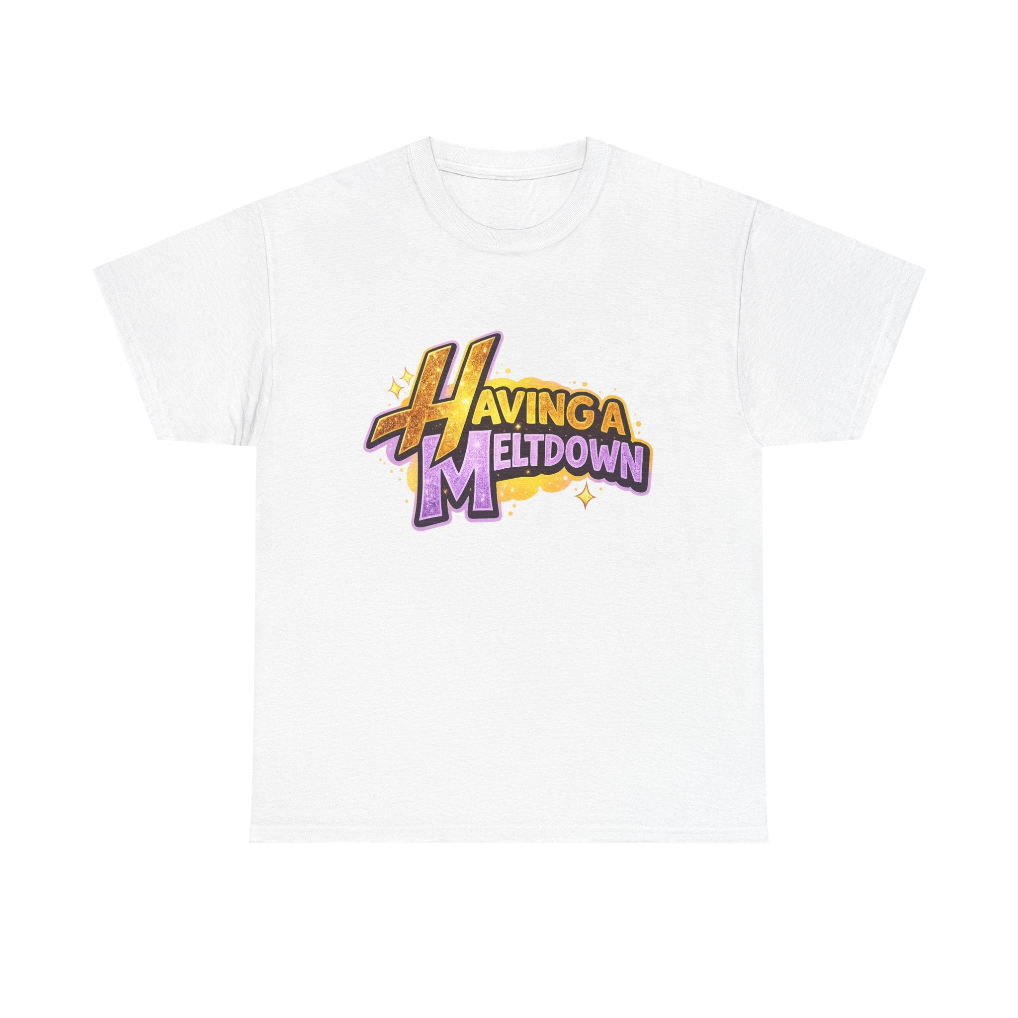 Having a Meltdown T-Shirt | Retro Comic Text Tee