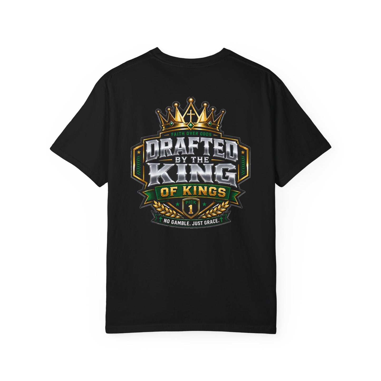 Drafted by the King of Kings T-shirt | Christian Unisex Graphic Shirt