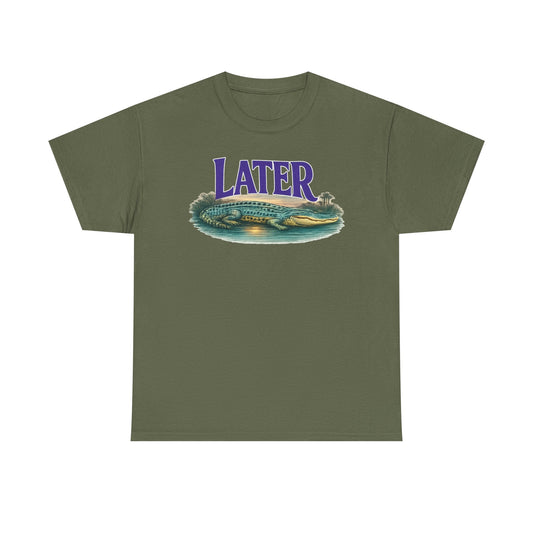 Later Alligator T-Shirt | Alligator Graphic After A While Tee